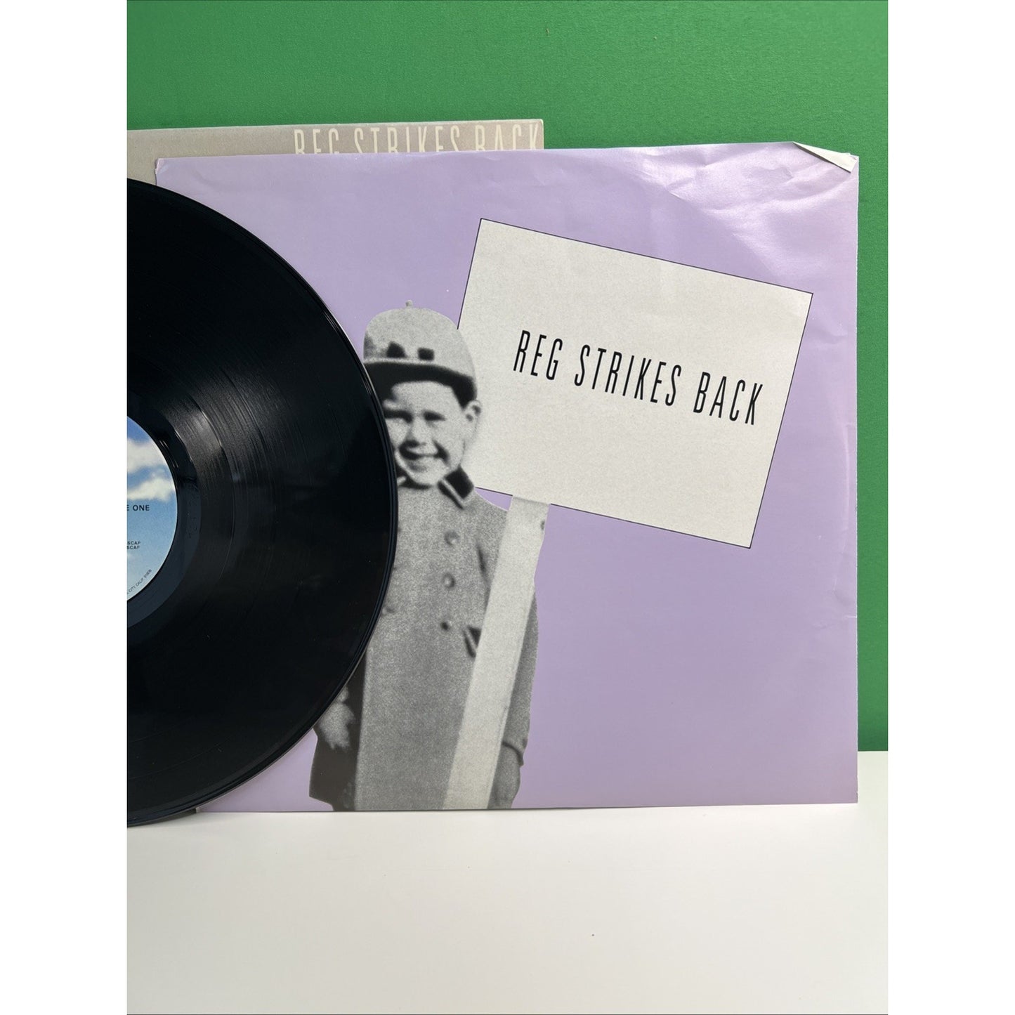 Elton John Reg Strikes Back 1988 Vinyl LP Record Gatefold MCA Records