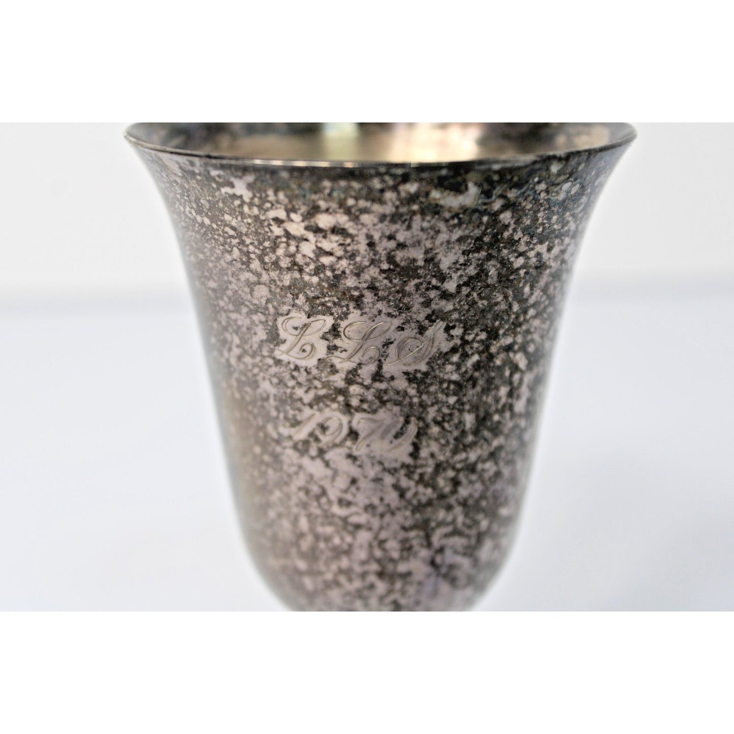 Vintage Silverplate Mobile, Alabama Mardi Gras Goblet Chalice Toasting Cup- 6"H