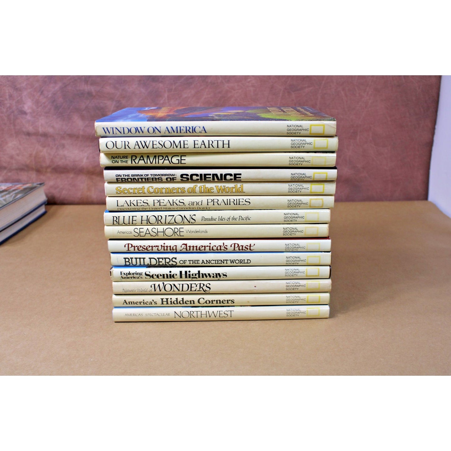 15 Book Collection- National Geographic, Photography, Natural History 1970s-80s