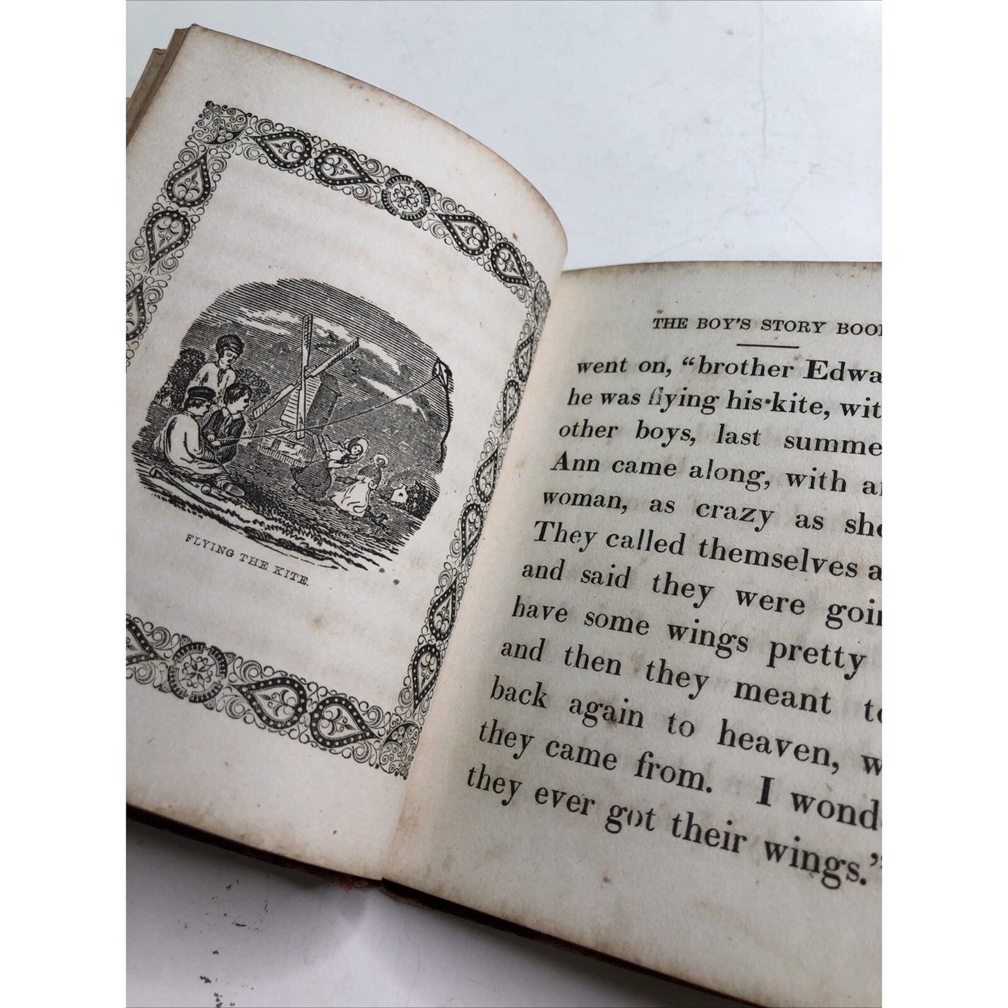 Antique BOY’S STORY BOOK by Francis C. Woodworth 1851 Theodore Thinker’s Tales