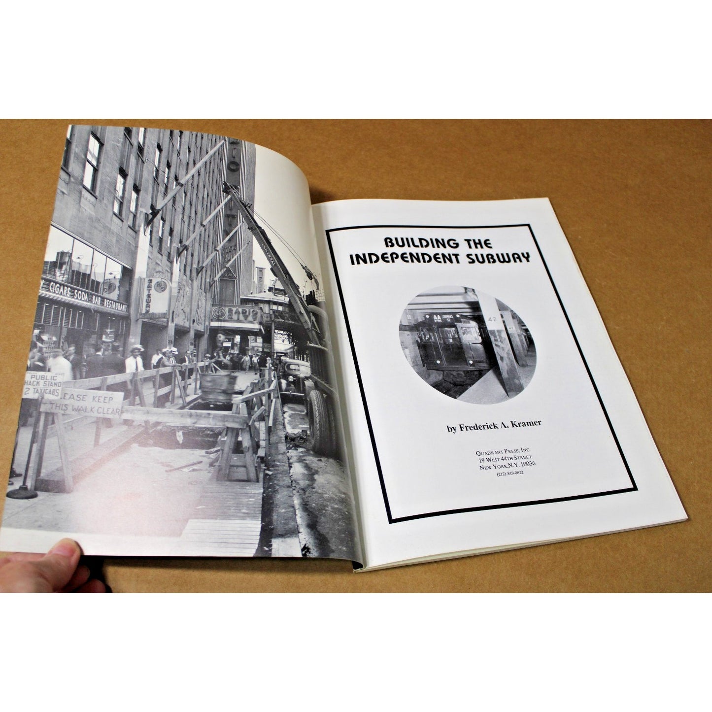 NEW Building the Independent Subway, Technology and Struggle, Kramer Paperback