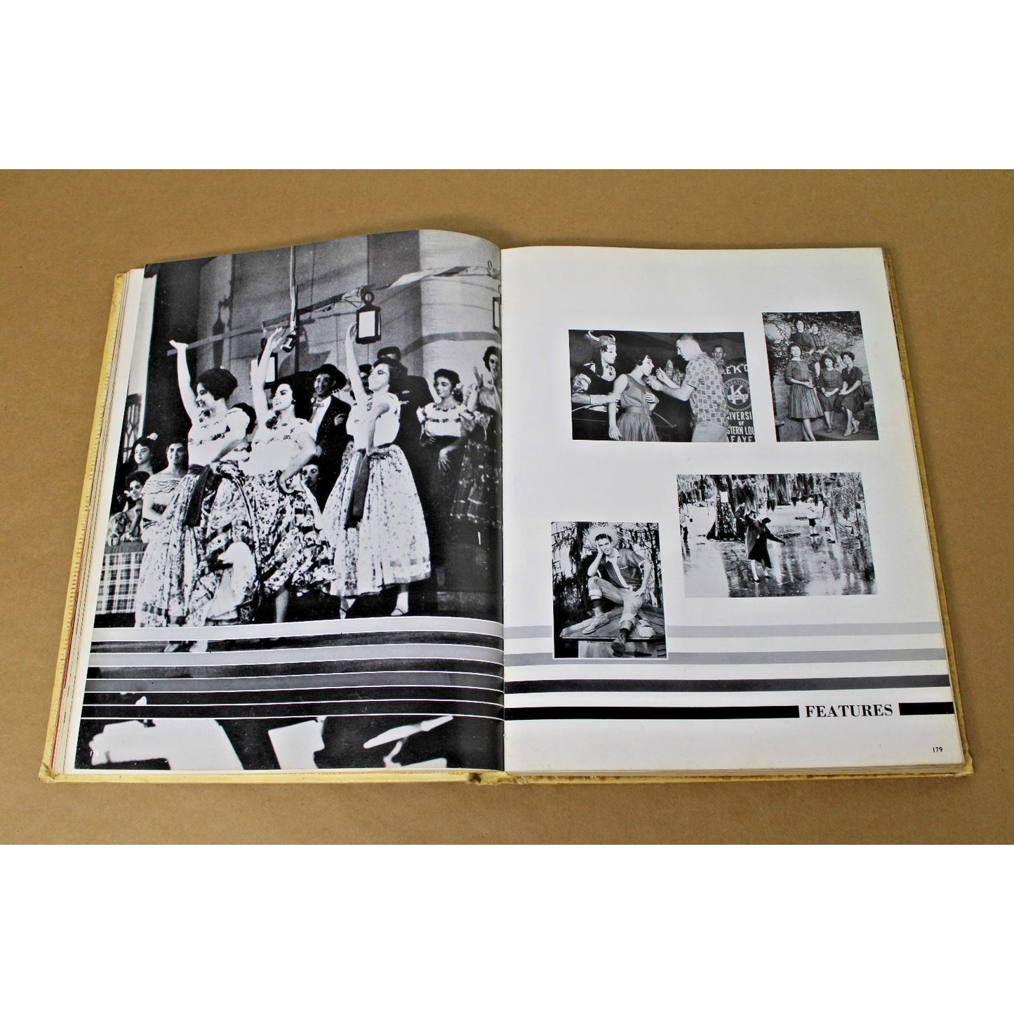 1962 University of Southwestern Louisiana "L'acadien" Vintage Yearbook