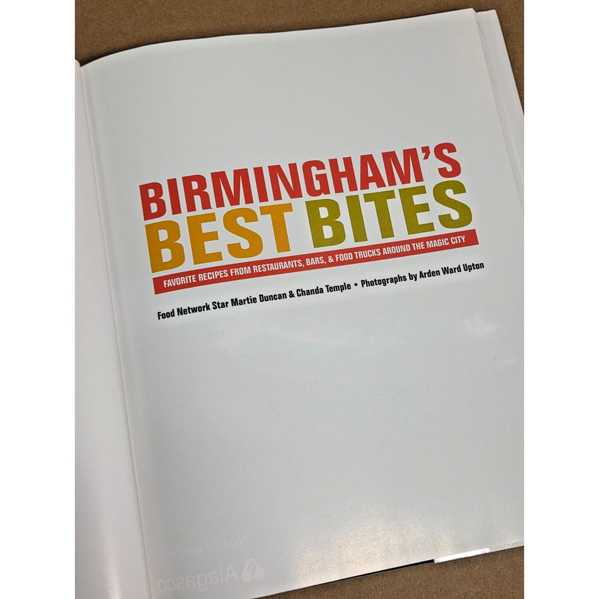 Out Of Print "Birmingham's Best Bites" Alabama Cookbook Beard Winner Recipes OOP