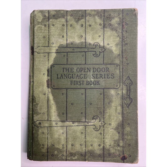 The Open Door Language Series First Book by Zenos E. Scott (1926, Hardcover)