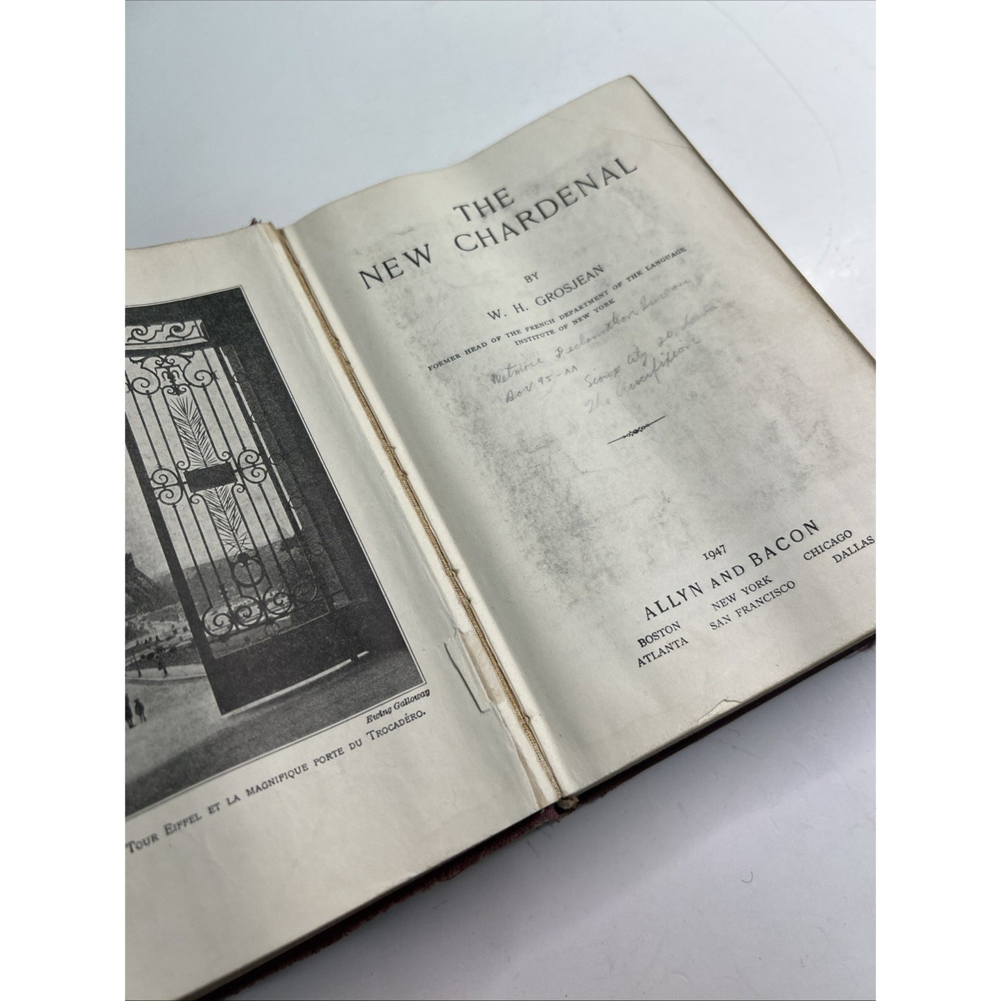 The New Chardenal Complete French Course By Grosjean 1948 HC