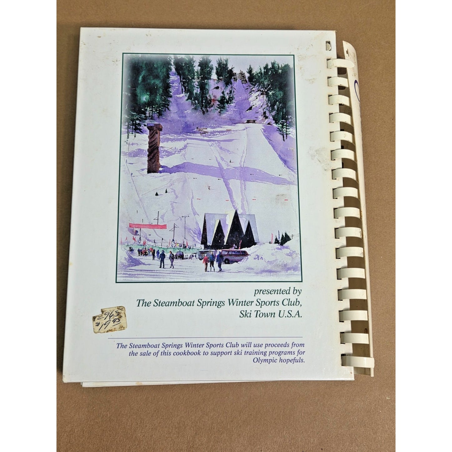 Vintage 1991 Steamboat Entertains Cookbook Rocky Mountains CO Winning Recipes