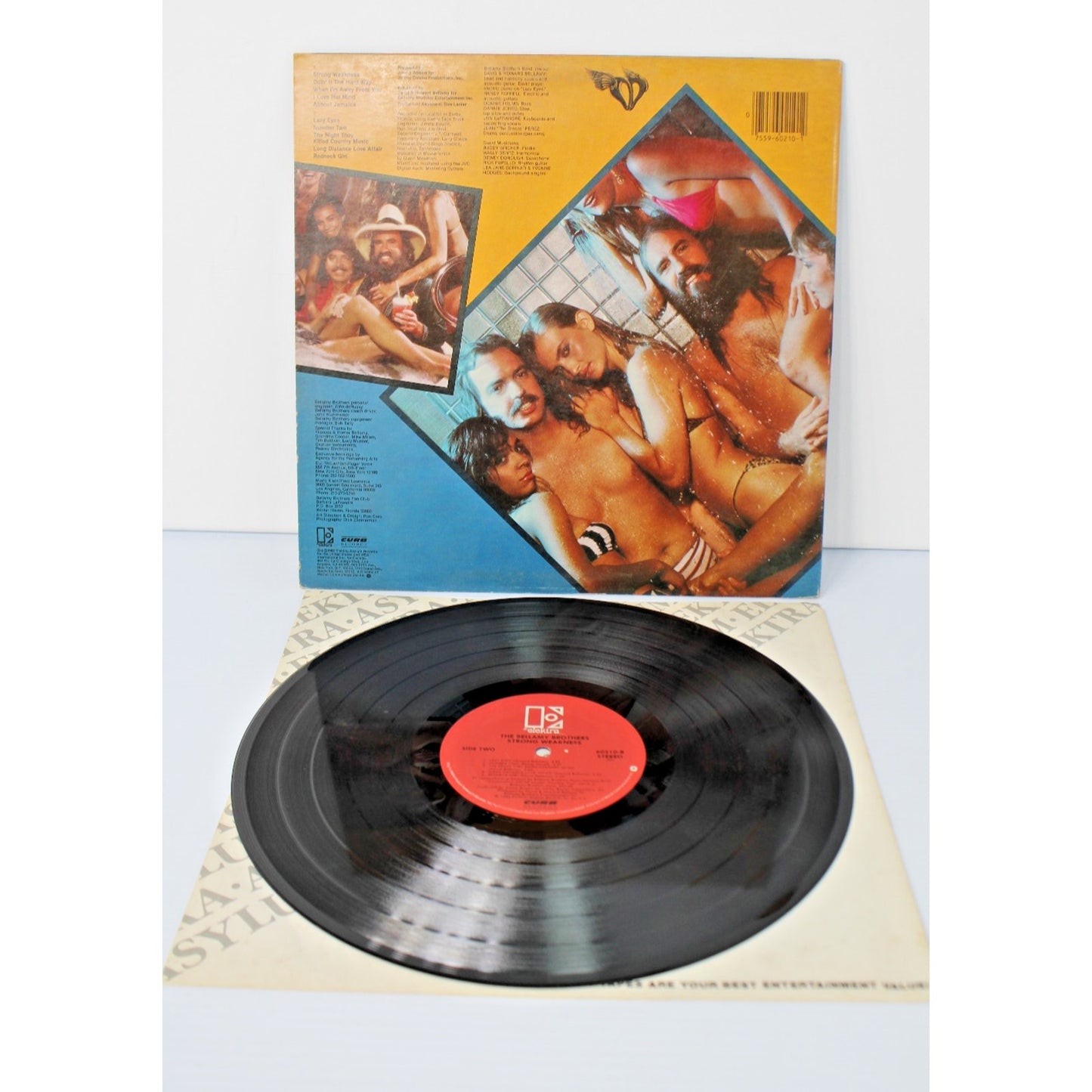 Bellamy Brothers- Strong Weakness, 1982 Vinyl LP Elektra S 60210