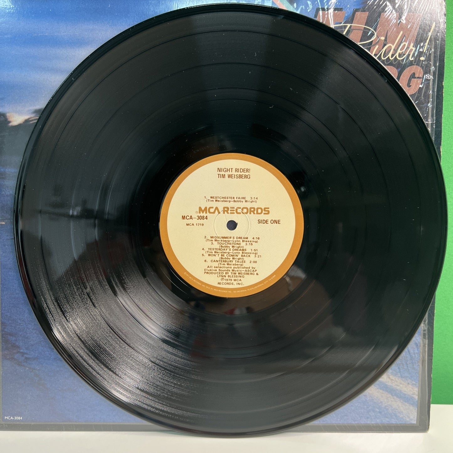 TIM WEISBERG Night Rider 1979 MCA-3084 RECORD JAZZ LP Album