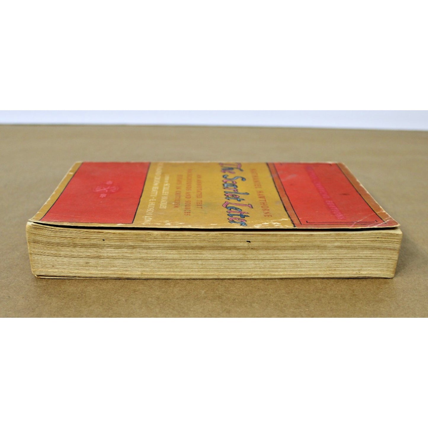 The Scarlet Letter, Nathaniel Hawthorne 1962, Annotated Norton Critical Edition