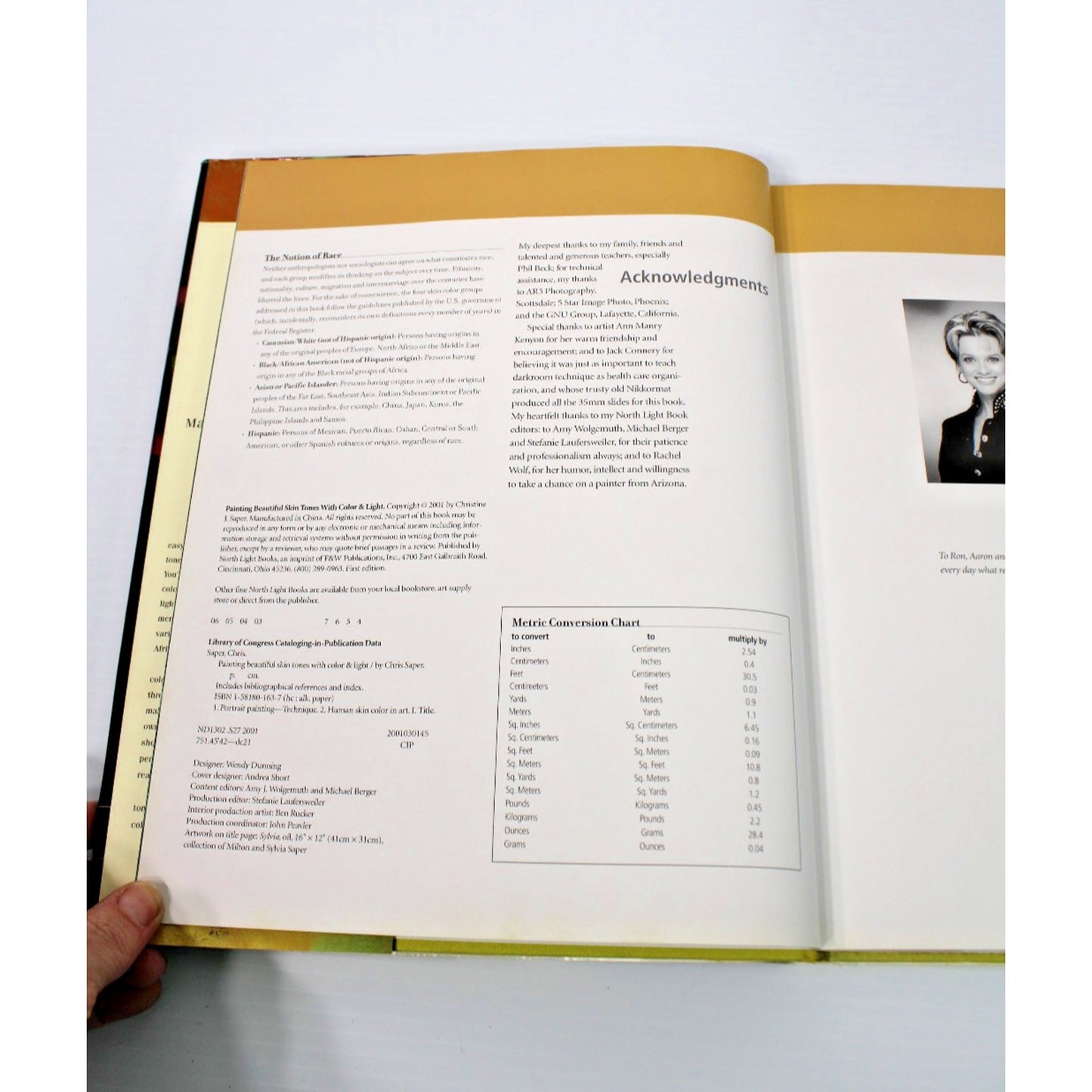 Painting Beautiful Skin Tones with Color & Light- Chris Saper, 2001 HC/ DJ NF