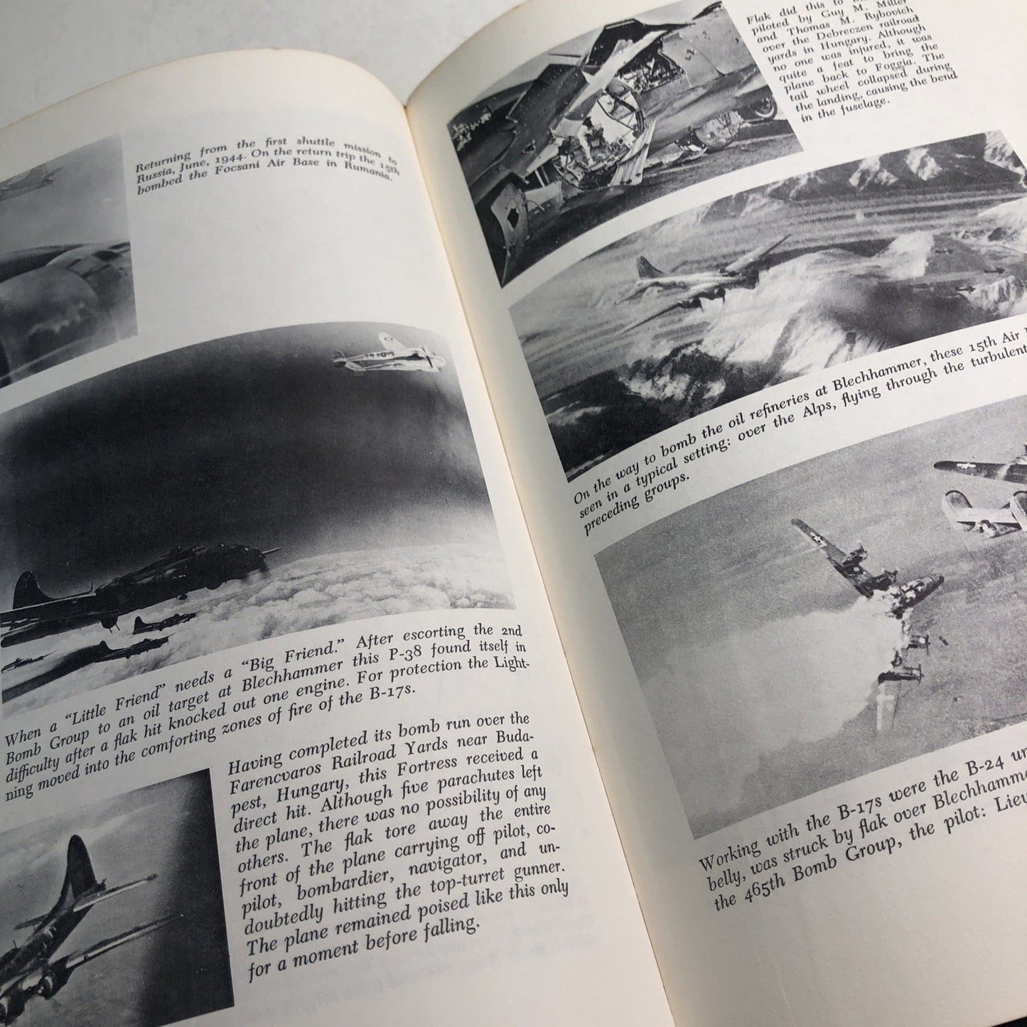Flying Fortress: The Illustrated Bio of the B-17s by Edward Jablonski 1965 HC DJ