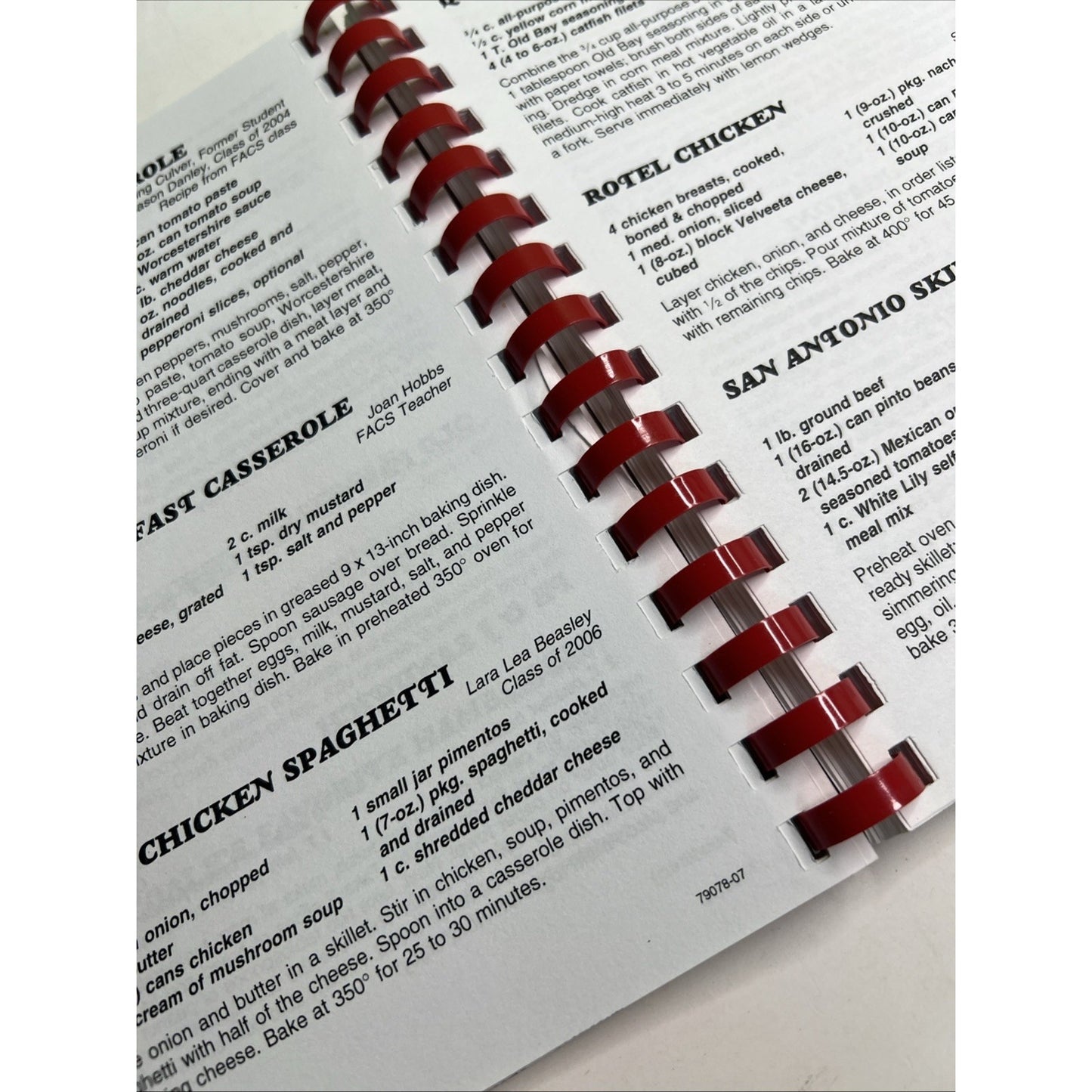 2007 Cookbook Recipes The Rebel Way Zion Chapel PTO Jack Alabama
