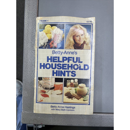 Betty-Anne’s Helpful Household Hints Vol. 1 1983 ~ Paperback