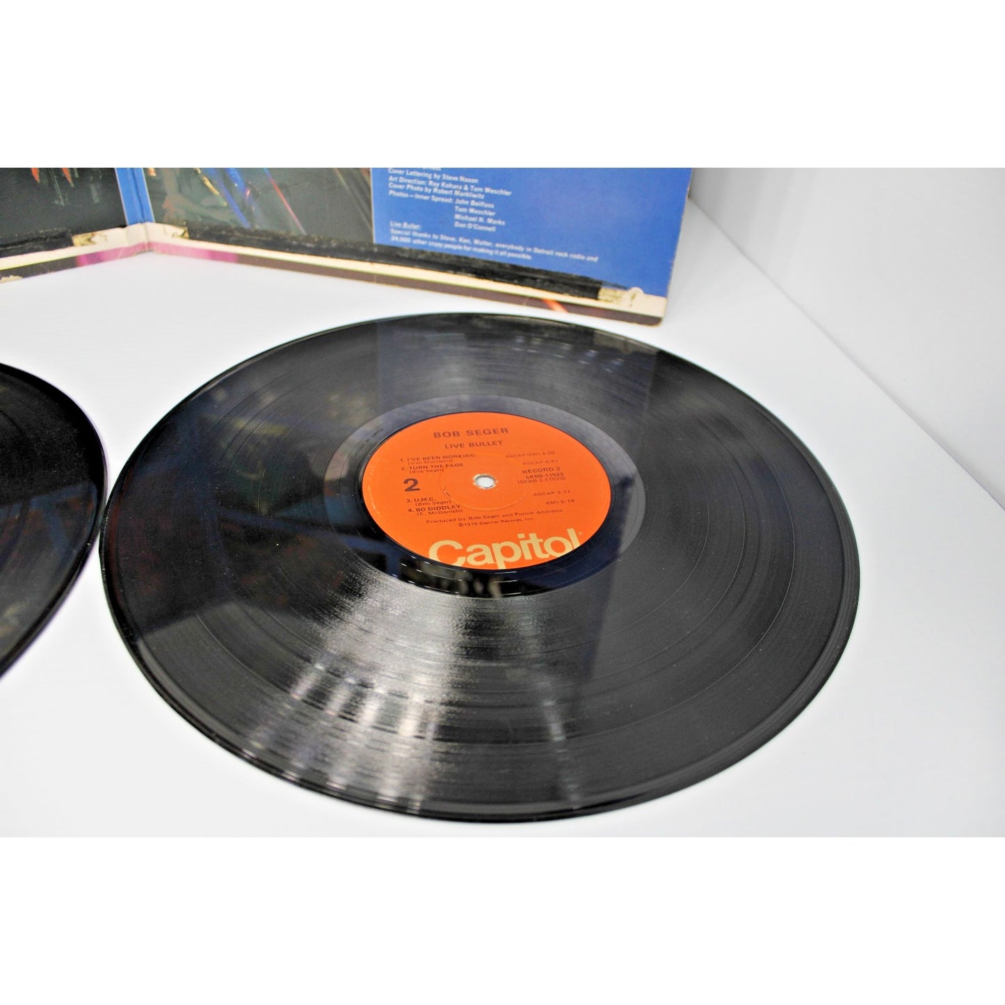 Bob Seger & The Silver Bullet Band- Live Bullet, 1976 Capitol Double Album- EX!