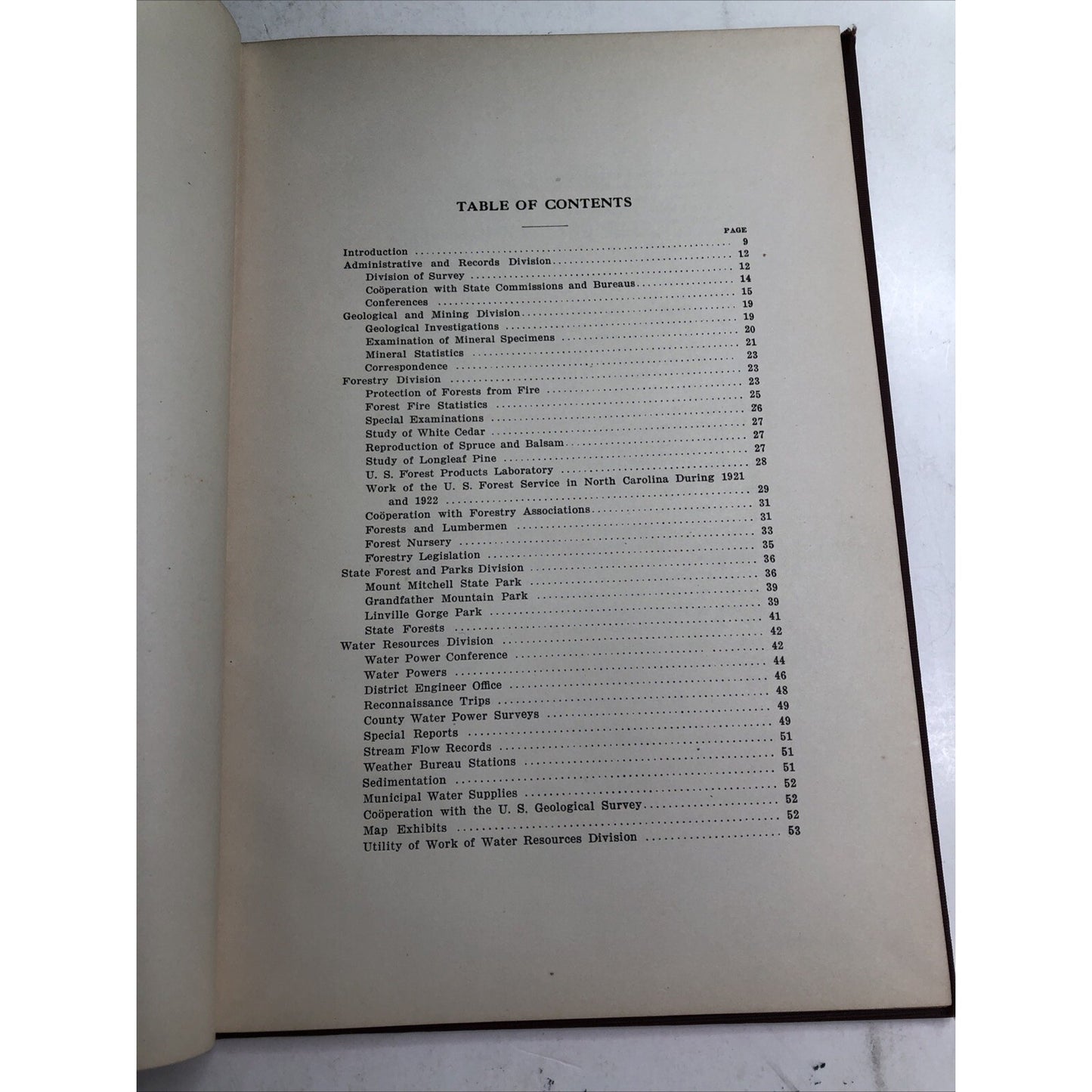 North Carolina Geological Economic Survey 1921-22 Biennial Joseph Hyde Pratt