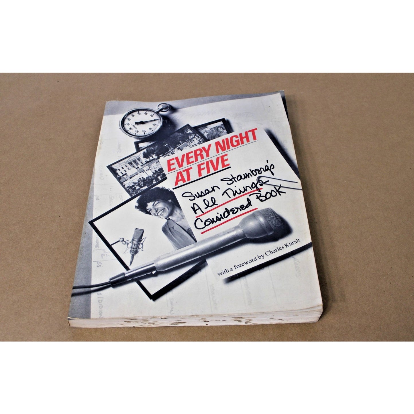 Every Night at Five by Susan Stamberg, NPR Pioneer Memoir- 1982 Pantheon