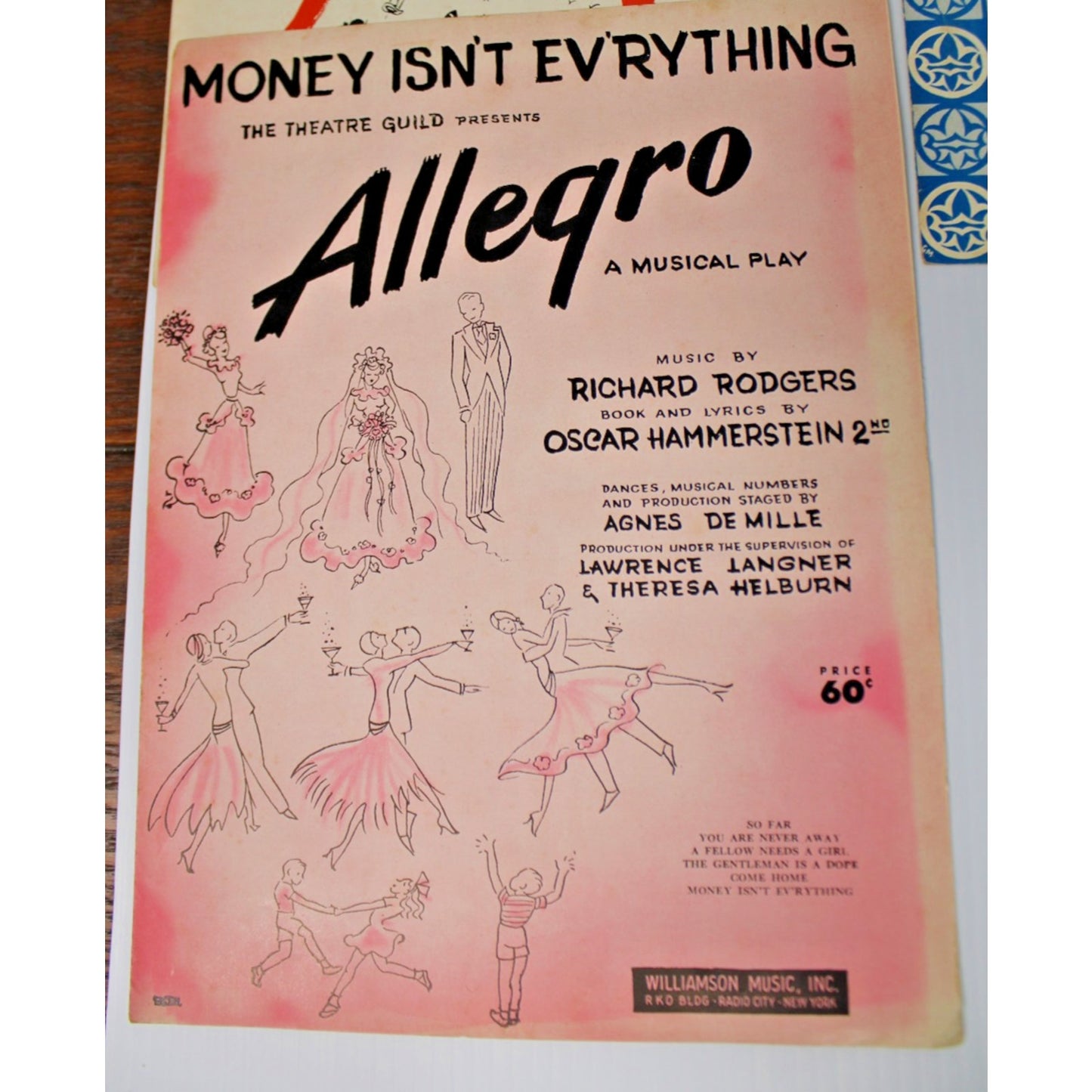 12 Pc Vintage Sheet Music: Lerner & Loewe, Rodgers & Hammerstein