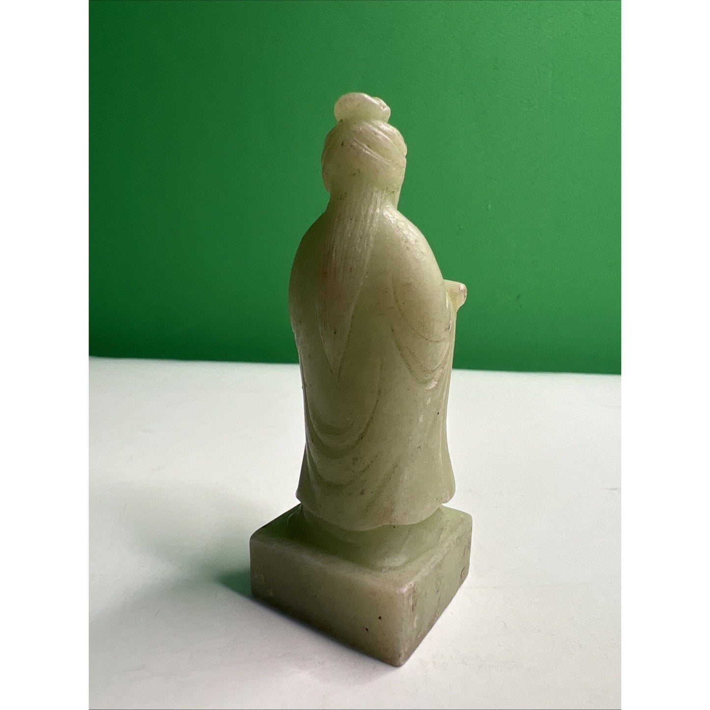 Vintage Asian Chess Piece 3.25” Tall QUEEN Replacement Part Lime Green