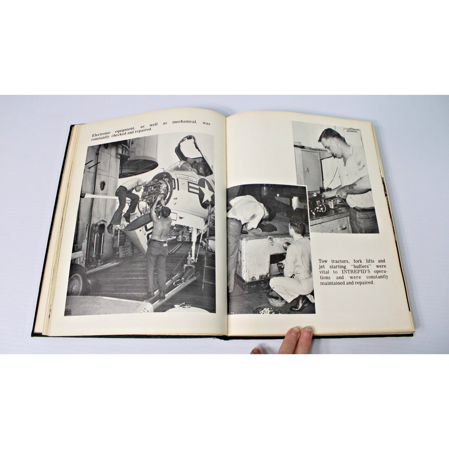 1966 USS Intrepid CSV-11 Cruisebook- Vietnam, Gulf of Tonkin CVW-10 Operations