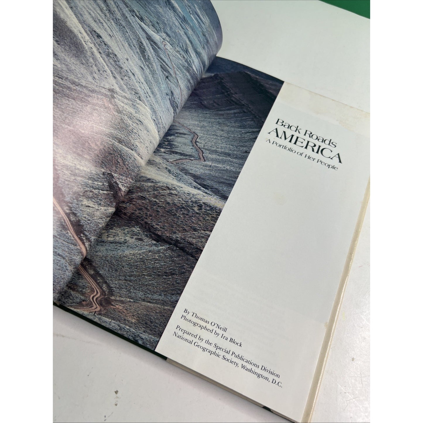 Back Roads Of America A Portfolio Of Her People By Thomas O’Neill 1980 HC DJ