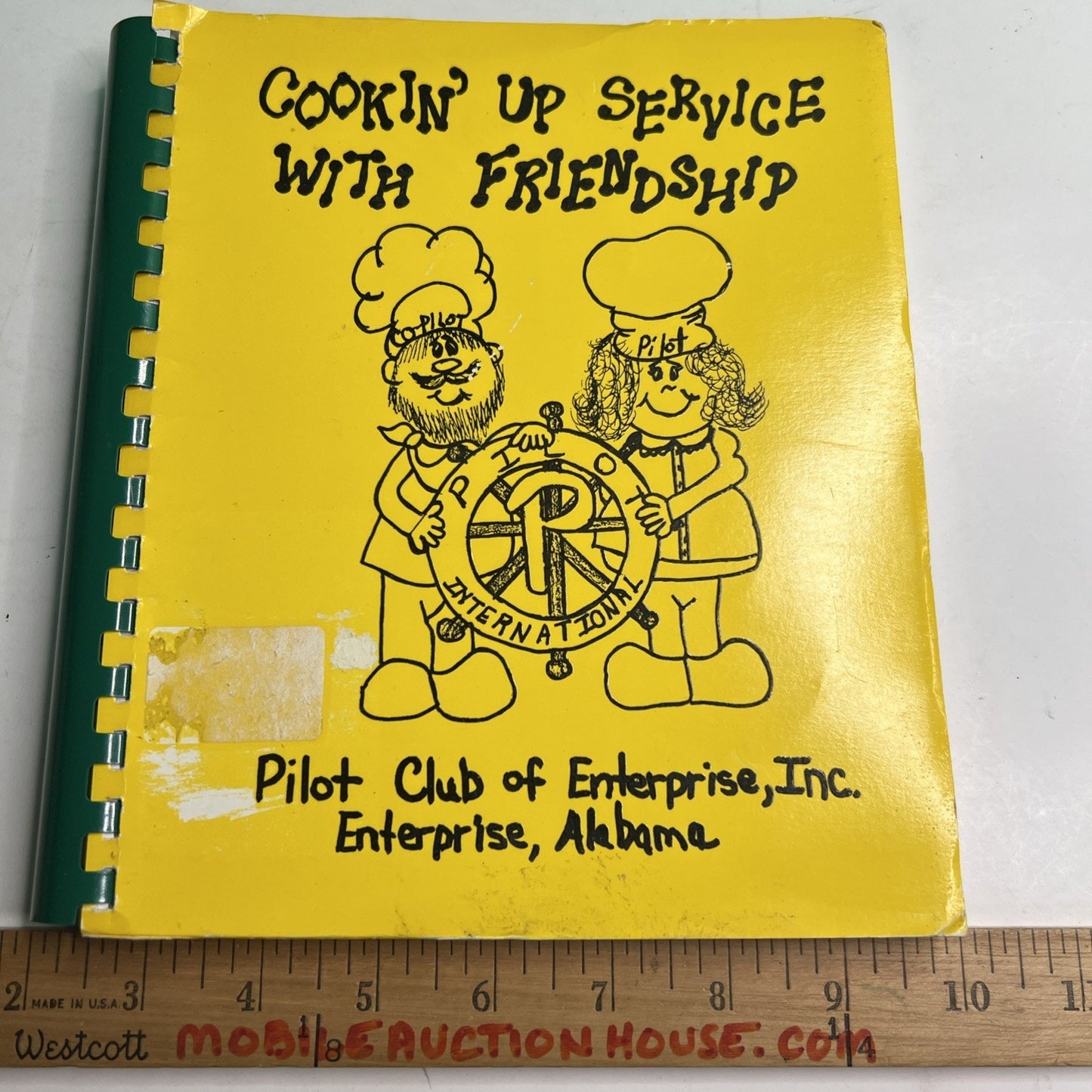 1994 Pilot Club of Enterprise AL Cookbook Recipes