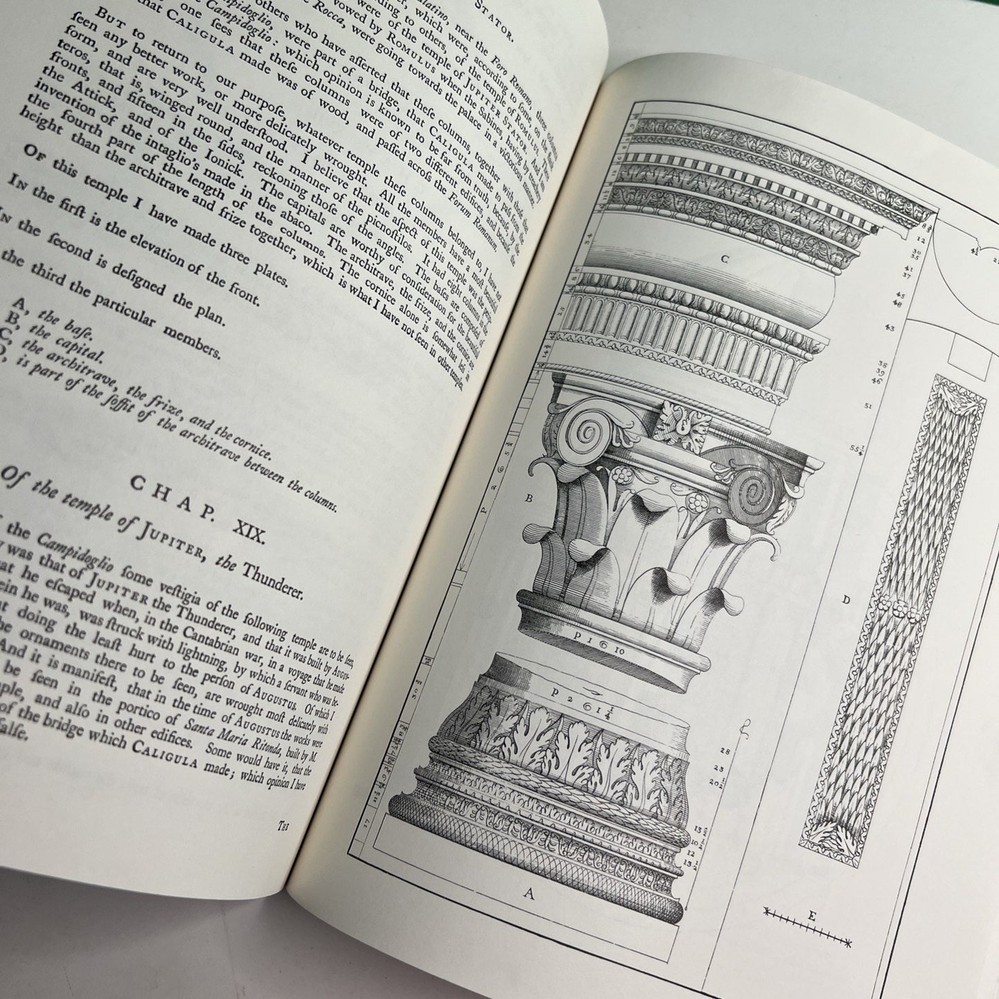 Andrea Palladio THE FOUR BOOKS OF ARCHITECTURE 1965 Dover PB Illustrated