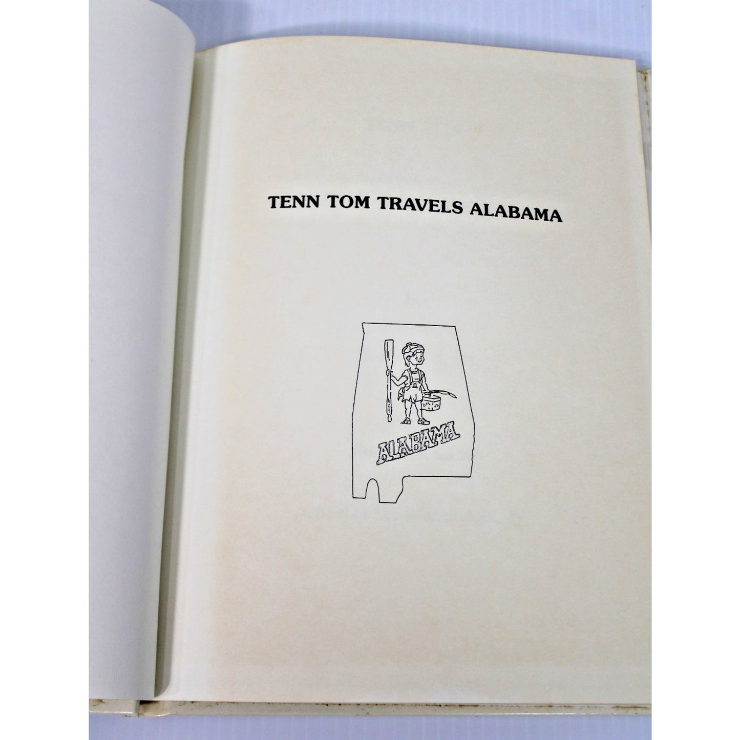 1990 1st Edition "Tenn Tom Travels Alabama" Dianne Bryars, Illustrated Weinacker
