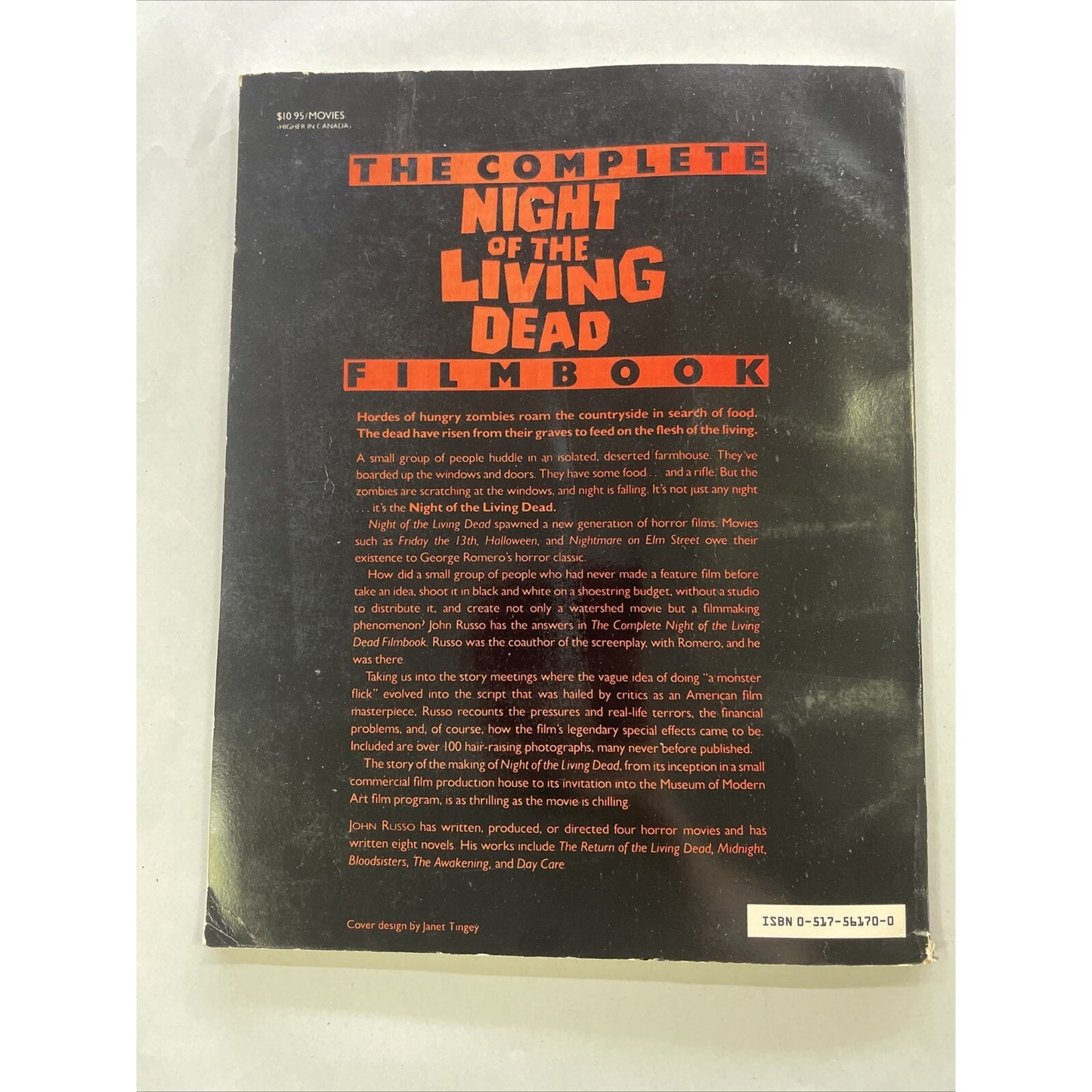 The Complete Night of the Living Dead Filmbook by John Russo (1985) - SIGNED