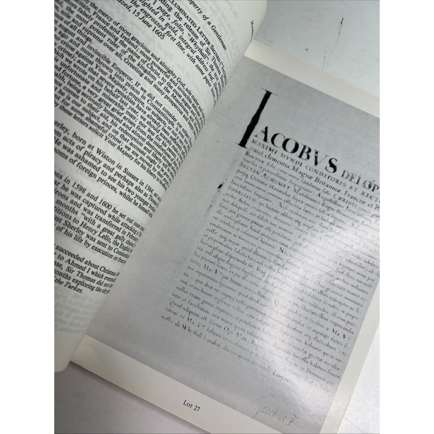 1978 Sotheby's Auction Catalogue of Valuable Autograph Letters Literary Vol 1