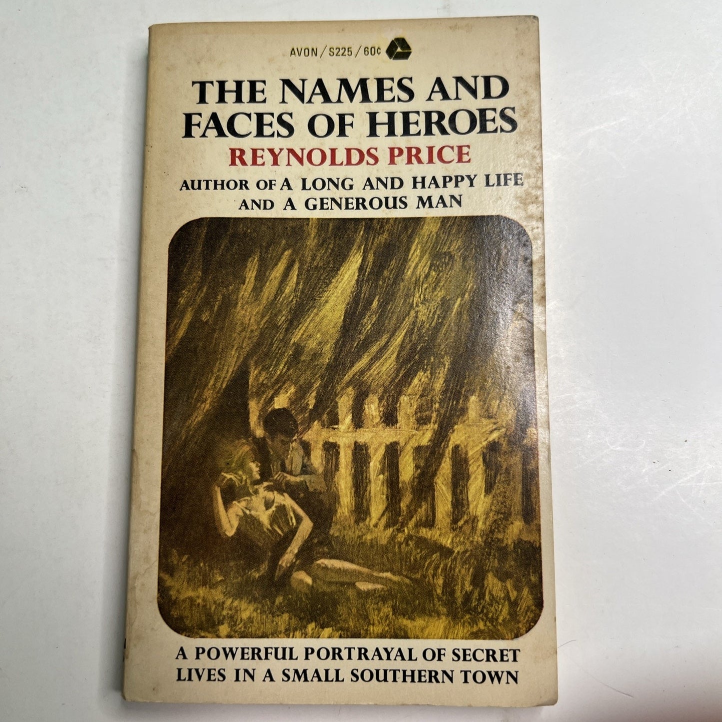 The Names and Faces of Heroes Reynolds Price Avon Paperback 1966