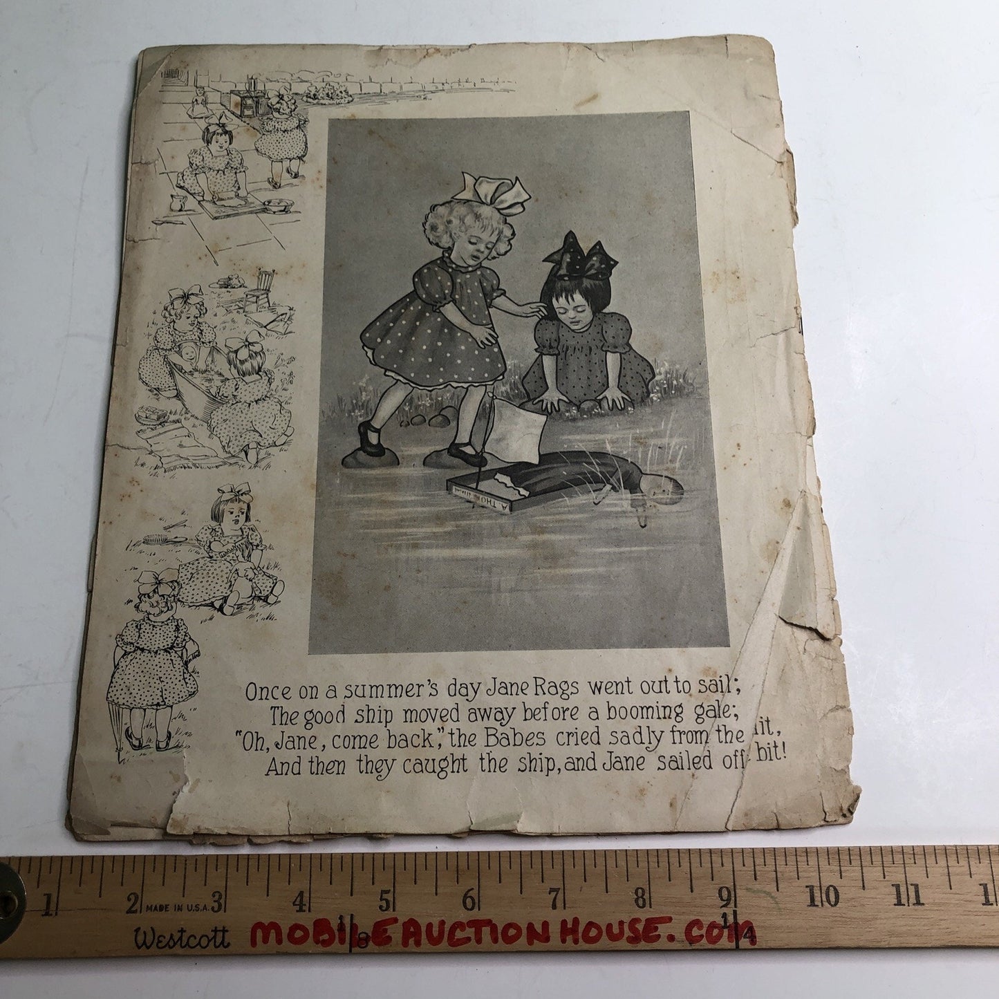 The Polka Dot Babies and Their Little Rag Doll by Edna Longest J.I. Austen 1908