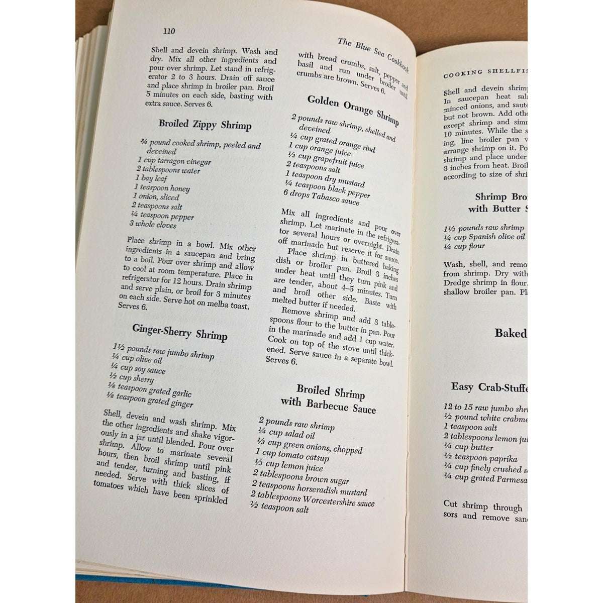 Rare Signed 1968 The Blue Sea Cookbook- Sarah D. Alberson 1st Ed. Enterprise AL
