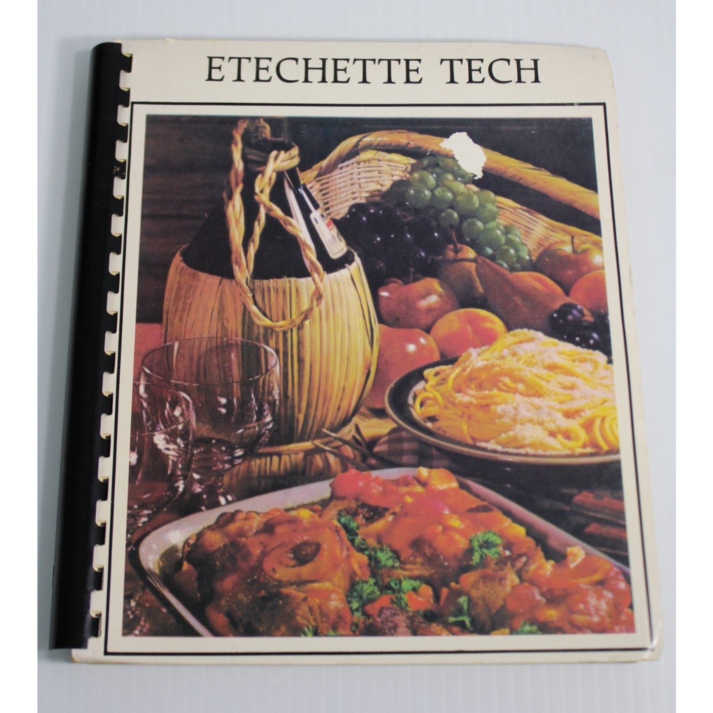 Vintage 1986 Etechette Tech Cookbook Texas Tech University Home Economics Phi U