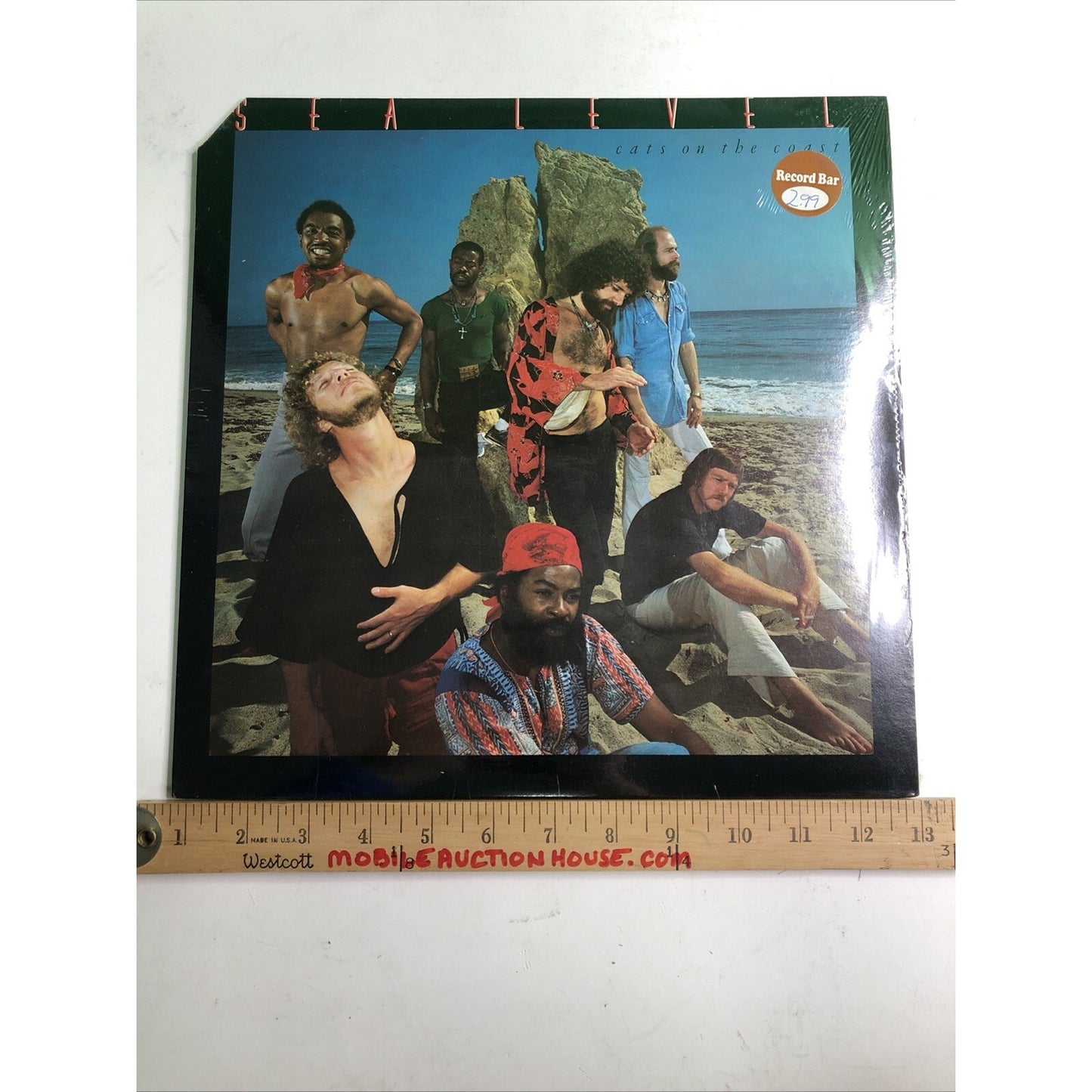 Sea Level- Cats On The Coast, 1977 LP Vinyl Record Original Shrink VG+