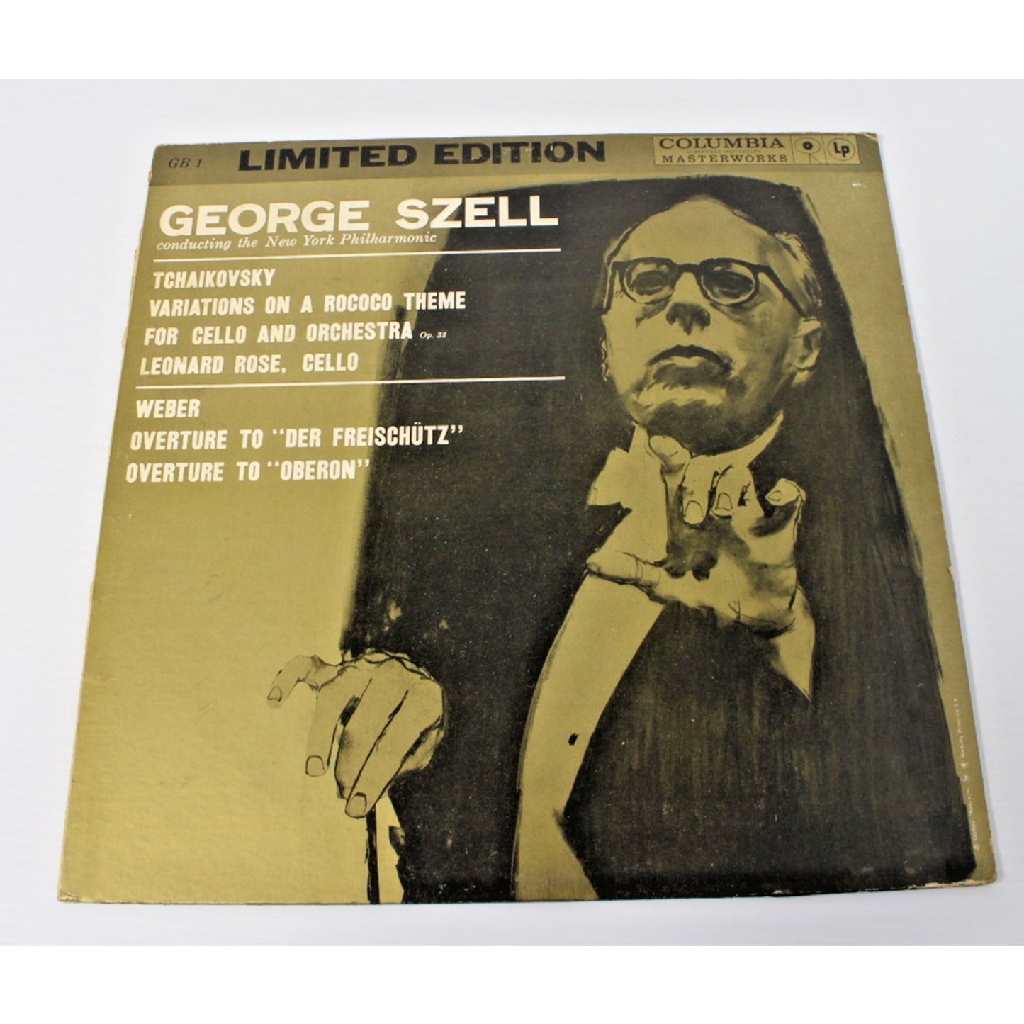 George Szell- TCHAIKOVSKY-WEBER, Columbia GB-1, Leonard Rose, NY Philharmonic