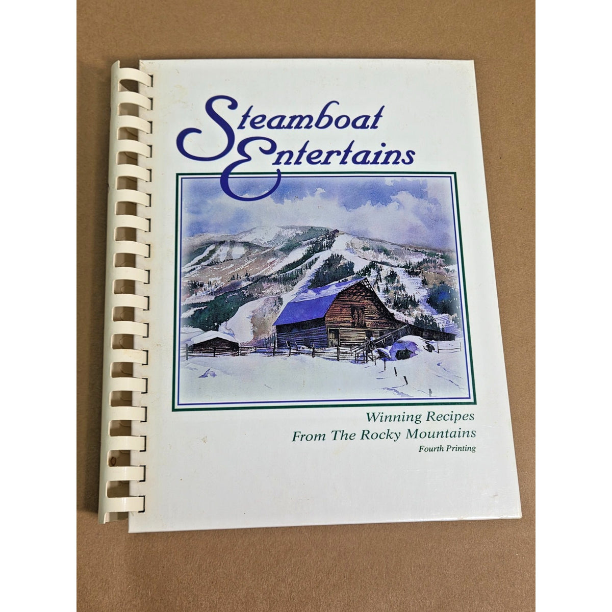 Vintage 1991 Steamboat Entertains Cookbook Rocky Mountains CO Winning Recipes
