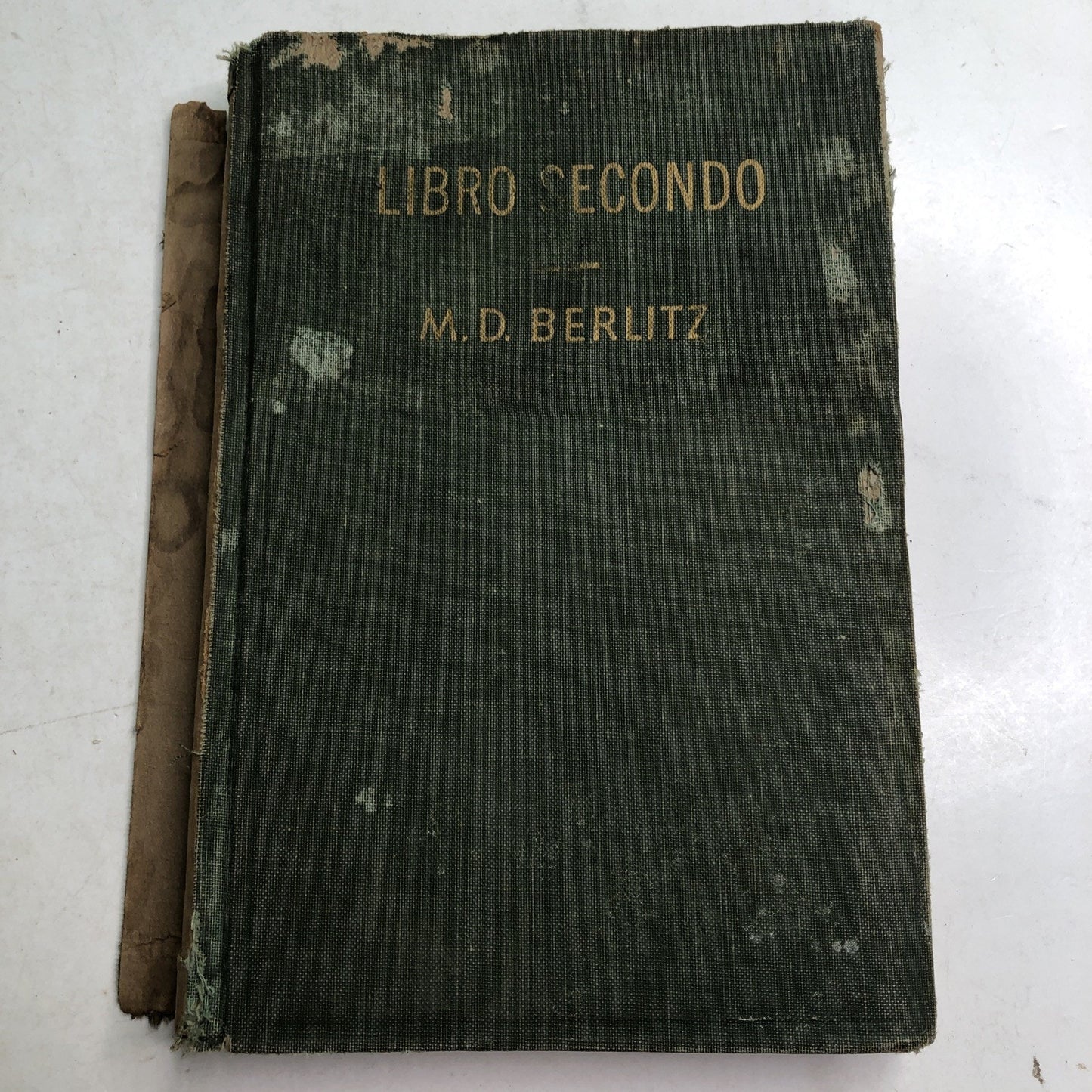 Italiano Libro Secondo M. D. Berlitz Vintage Hardcover 1963 Berlitz Book Method