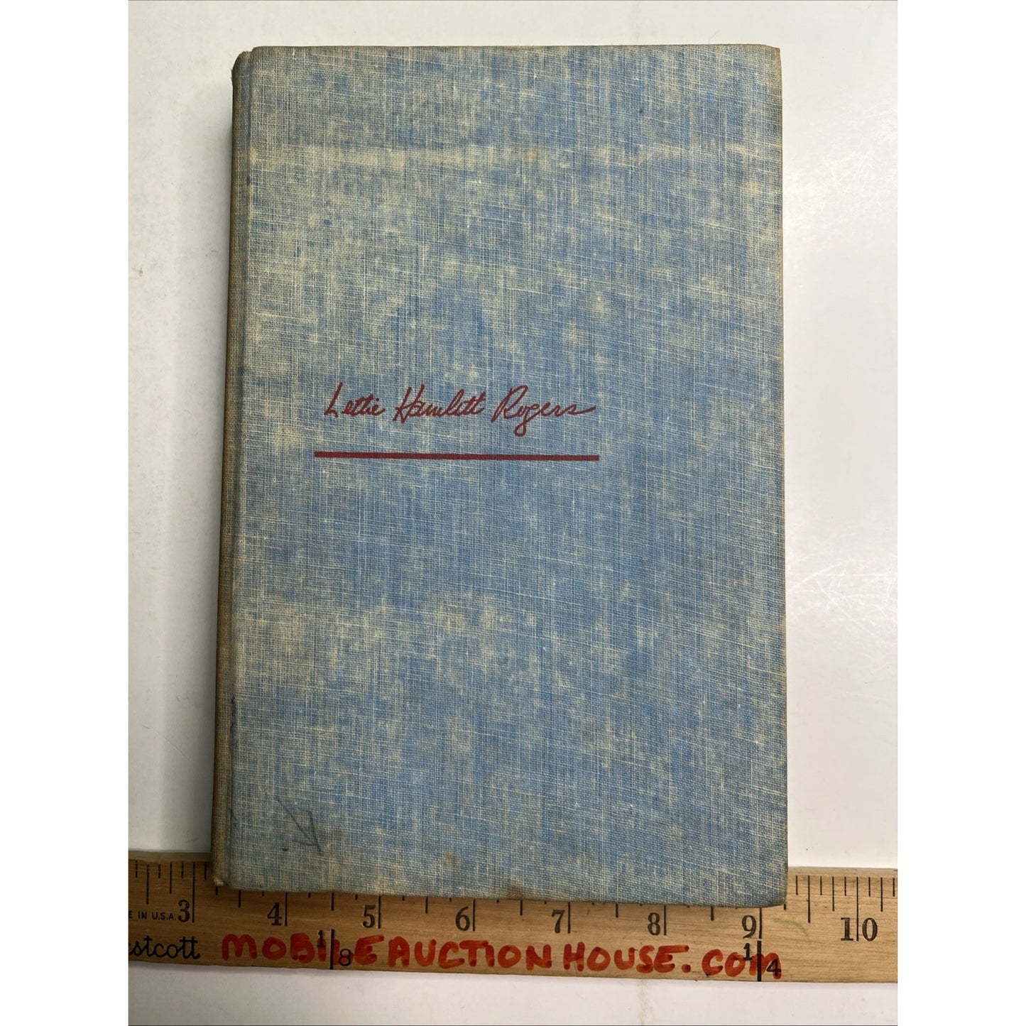 Birthright a Novel by Lettie Hamlett Rogers HC Book Club Ed 308 pgs 1957 VTG