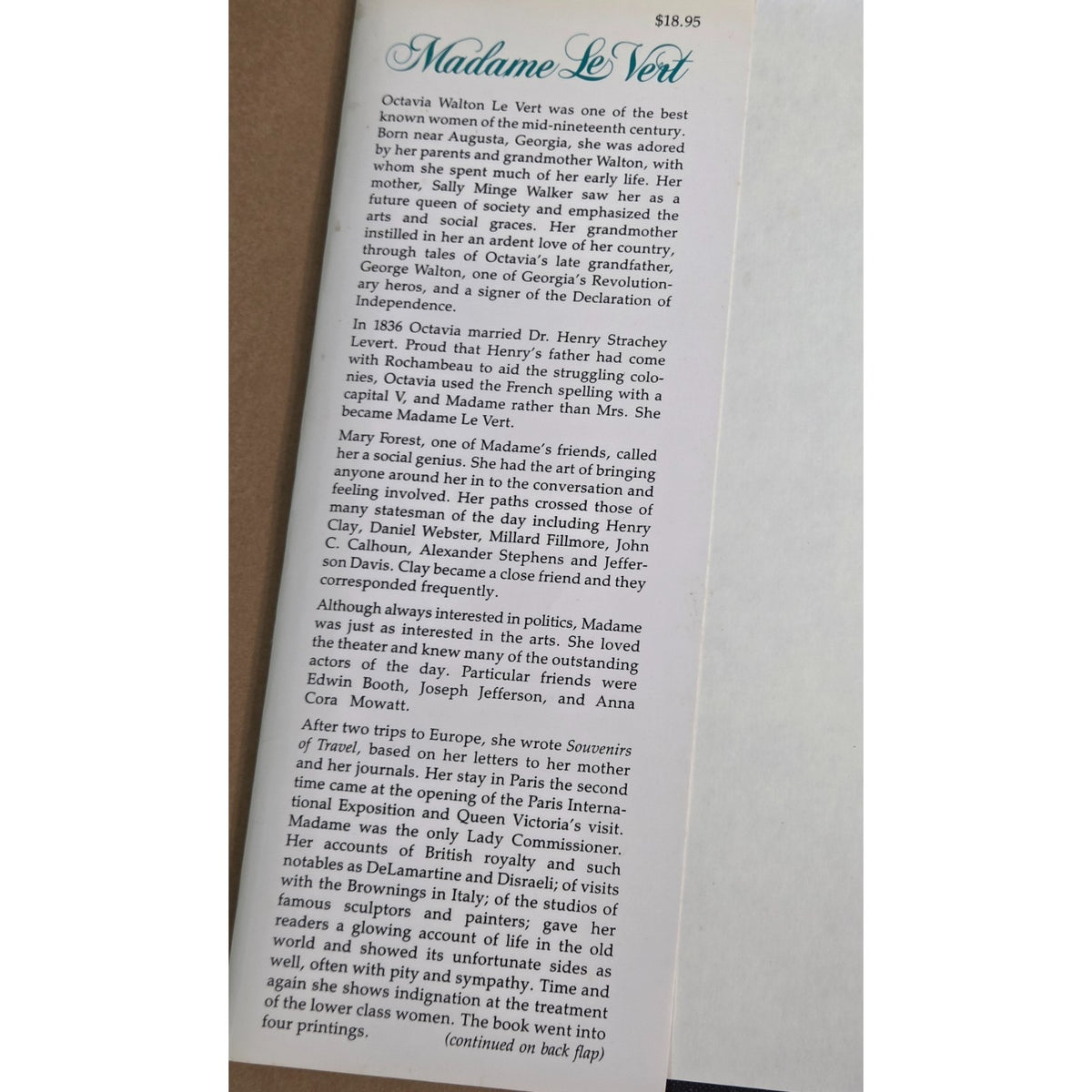 Rare Octavia Walton Le Vert Book Lot- Mobile Alabama AL History Collection