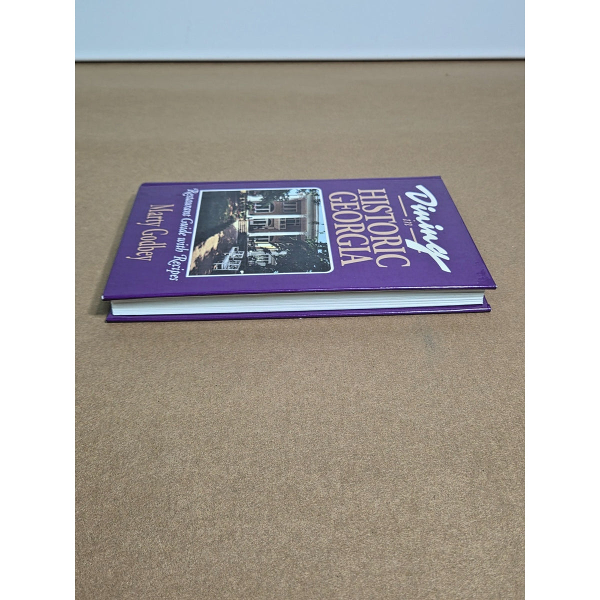 Vintage Dining in Historic Georgia Cookbook & Guide (1993) Marty Godbey HC