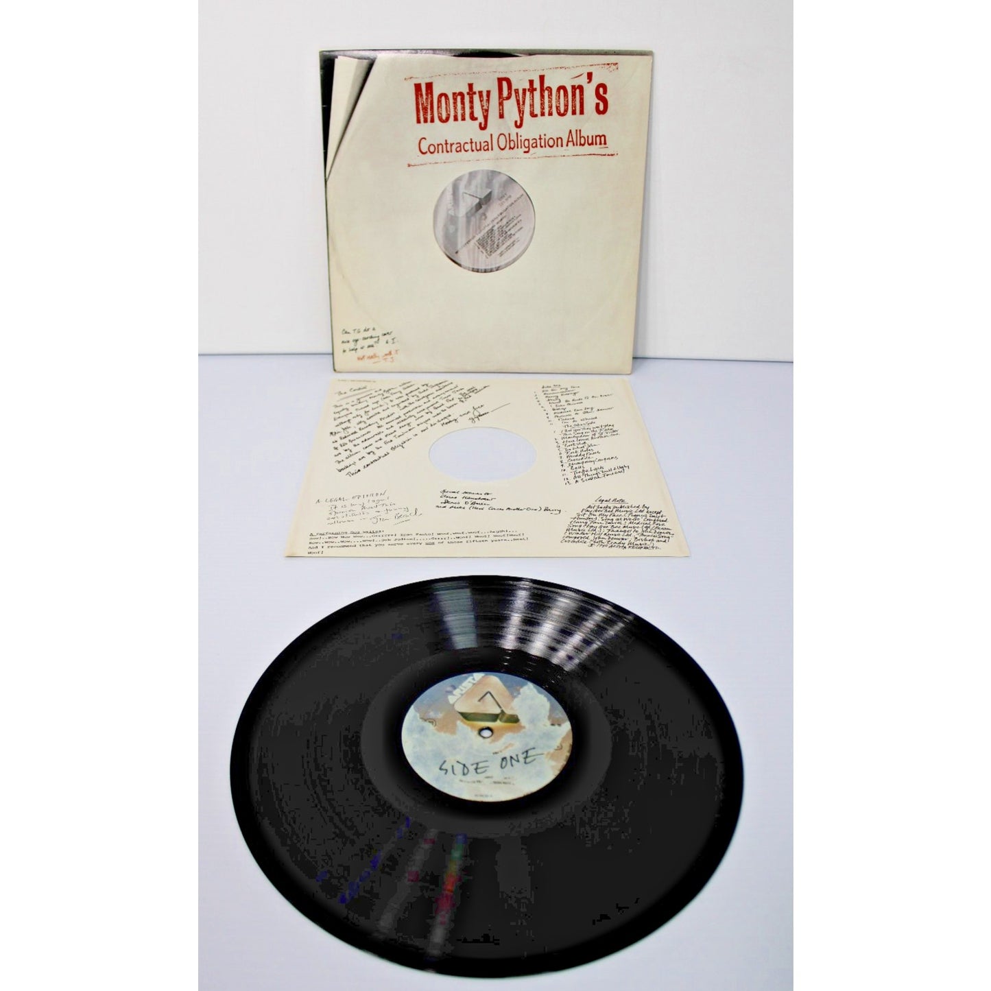 Monty Python's Contractual Obligation Album, 1980 AL-9536 Arista Comedy LP EX/EX