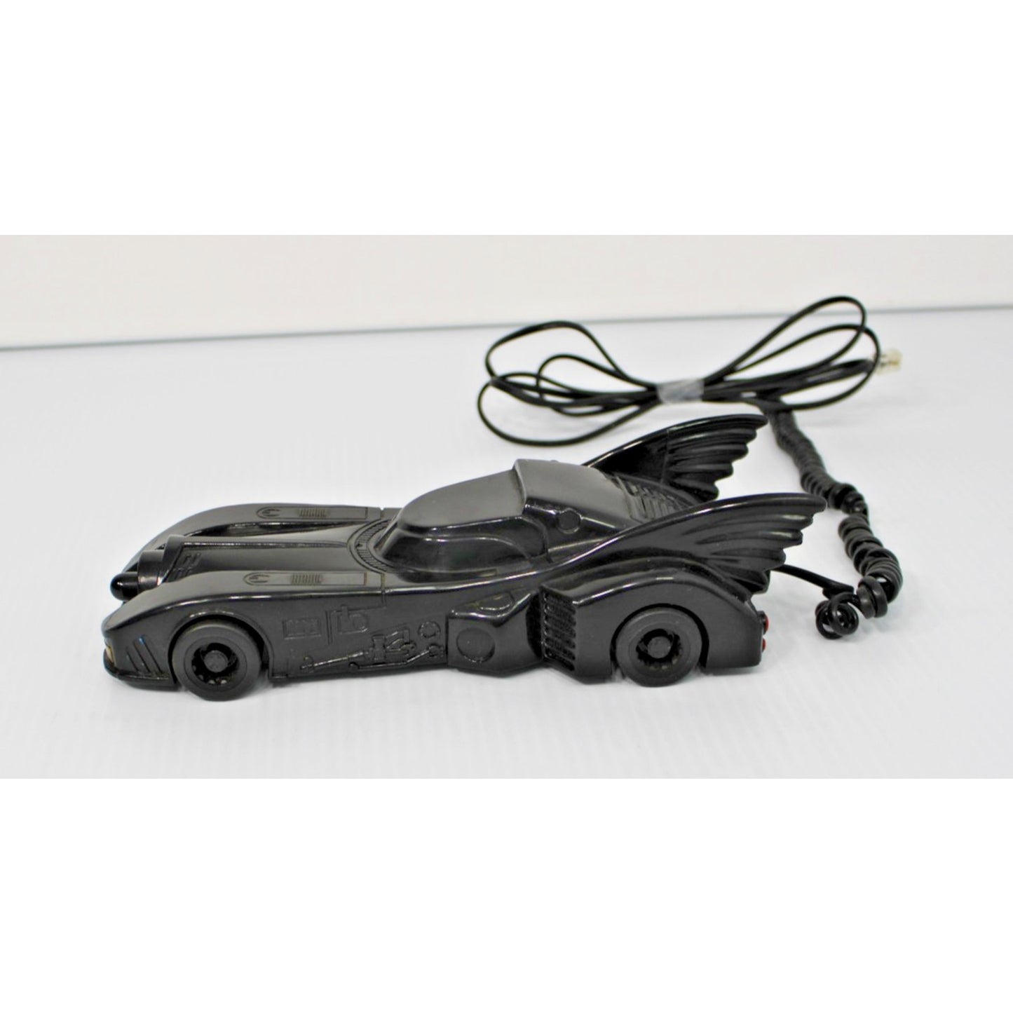 Vintage Batman Phone Batmobile DC Comics Columbia 1989 Landline Telephone 80s