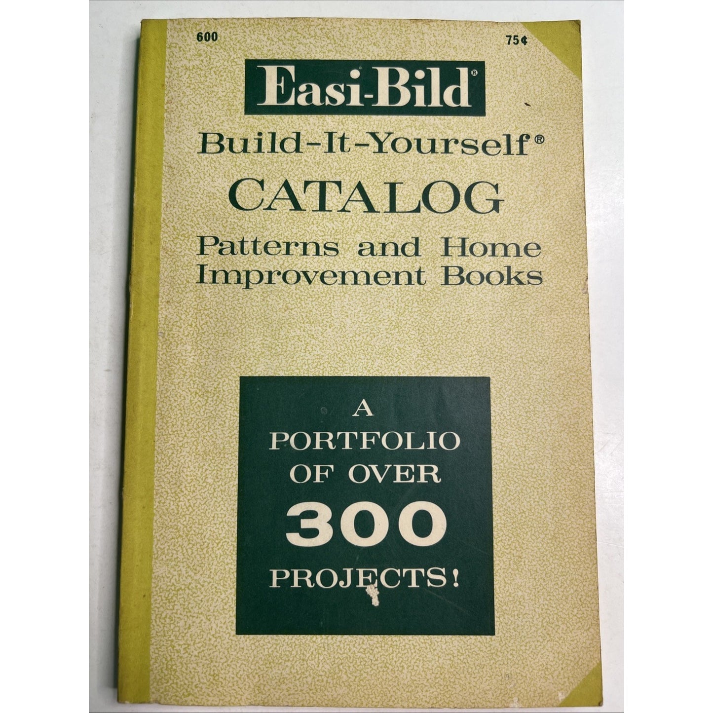 1968 3rd Printing Easi-Bild Build-It-Yourself Patterns Home Improvement Book 600