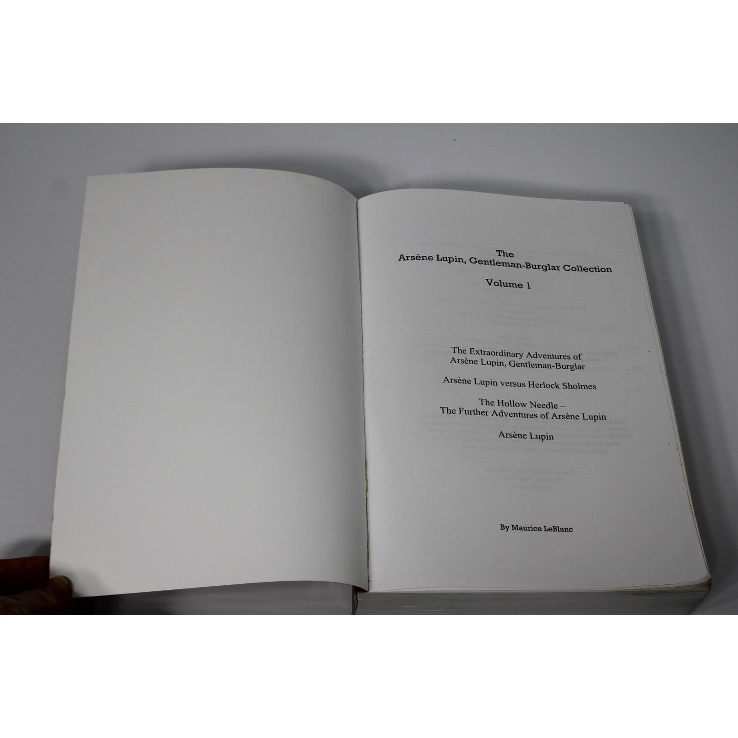 Arsène Lupin, Gentleman-Burglar Collection Vol. 1: 4 Books in 1- Maurice LeBlanc