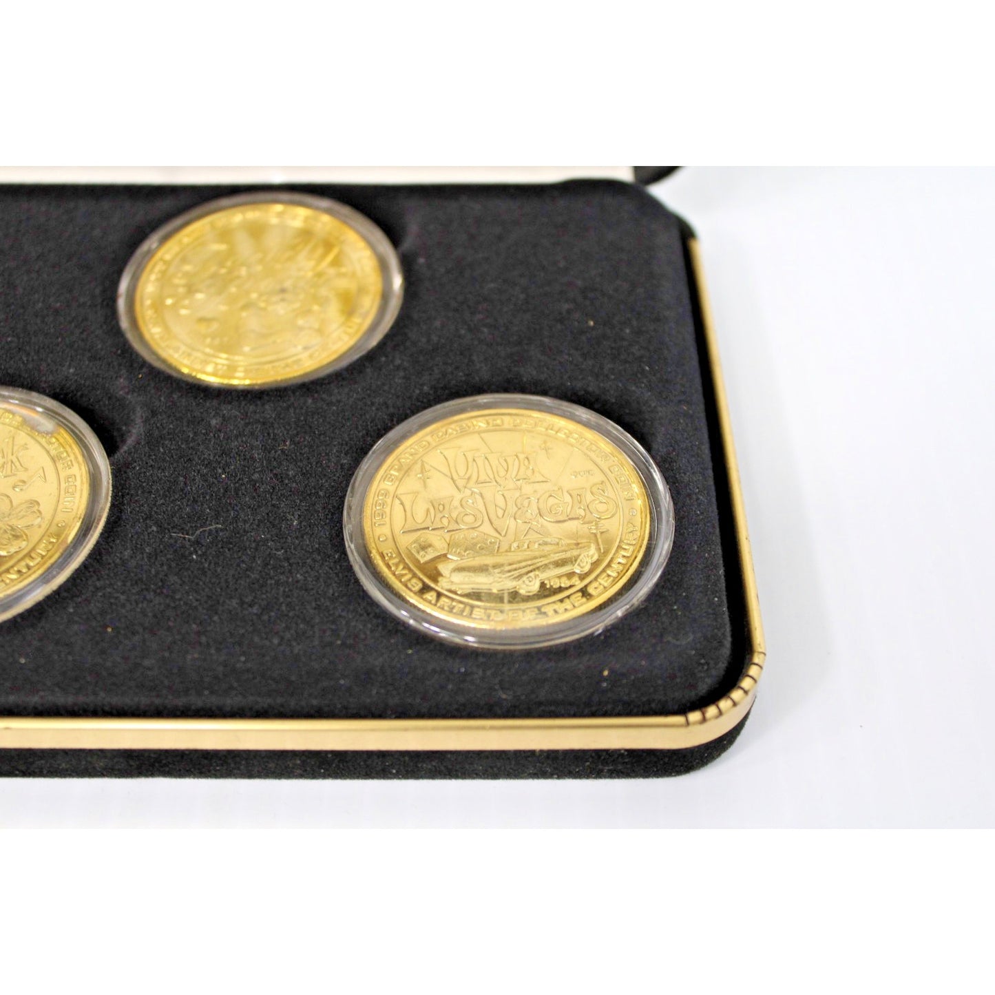 Vintage ELVIS Grand Casino Gulf Coast Series Collector Coin Set Limited Edition