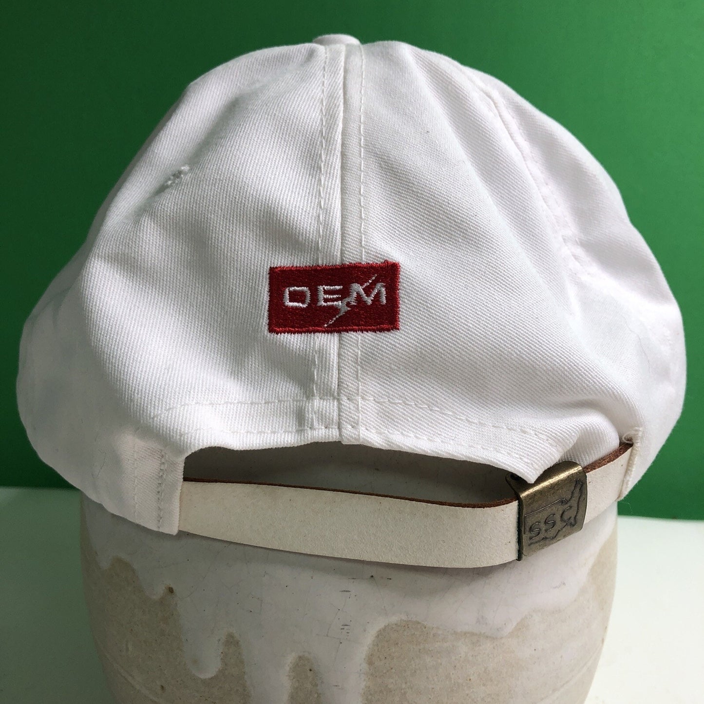 Vintage INDUSTRIAL LOGIC SYSTEMS Logo Strap Back Cotton Polyester Ball Cap Hat