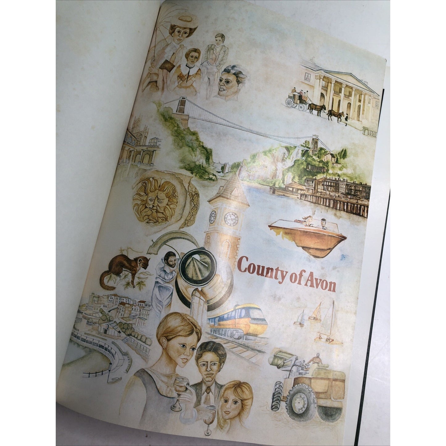 County Of Avon Township United Kingdom Bristol Local History