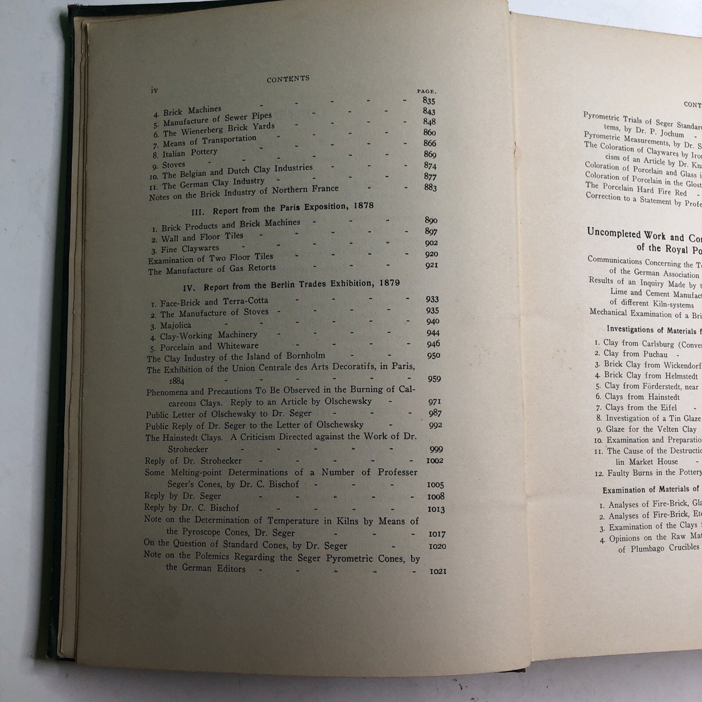 The Collected Writings of Hermann August Seger Volume 2 1903 Original