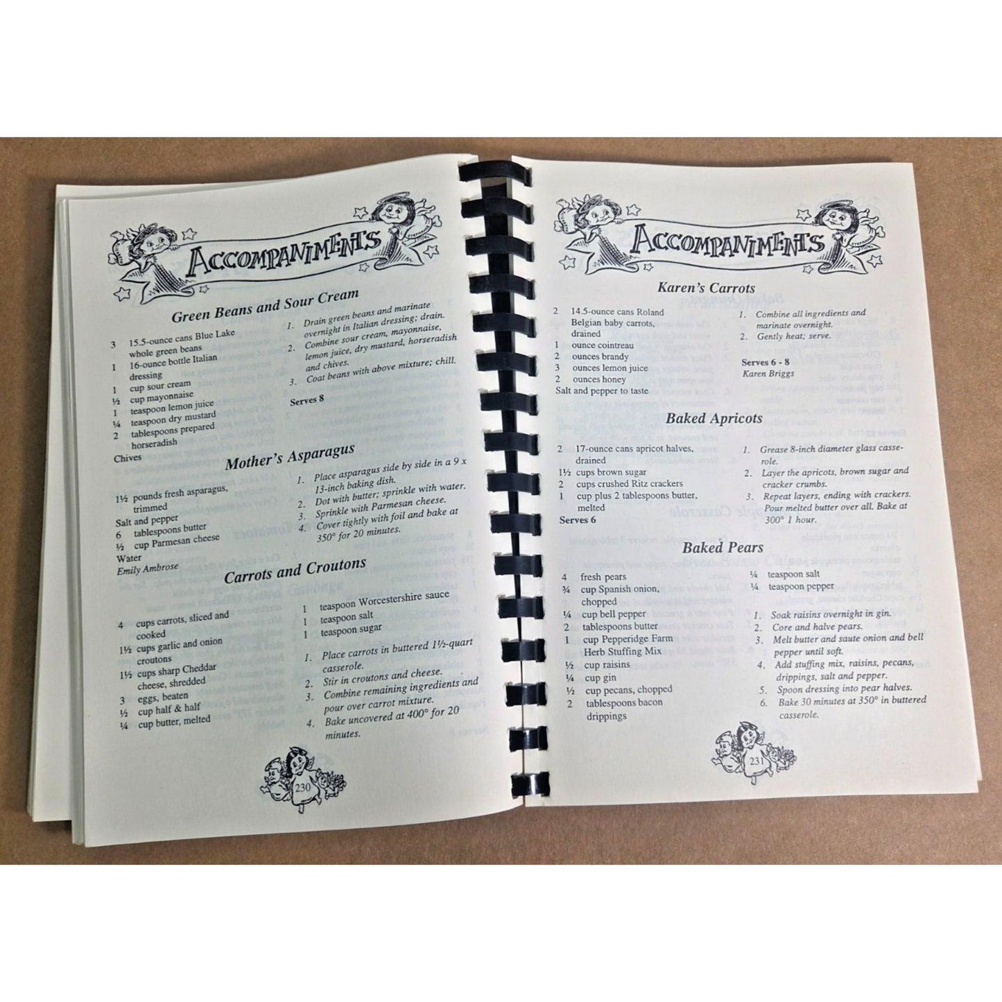 Signed Heavenly Temptations Cookbook 1995 Stephanie Ambrose May Dallas Texas TX