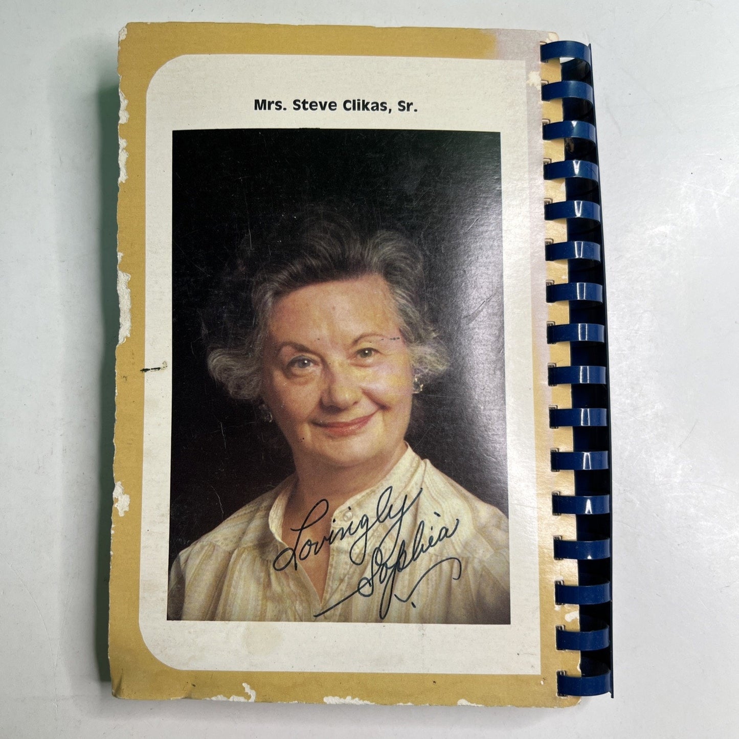 A Southern Lady Cooks With A Greek Accent Cookbook Sophia Clikas 1991 Mobile AL
